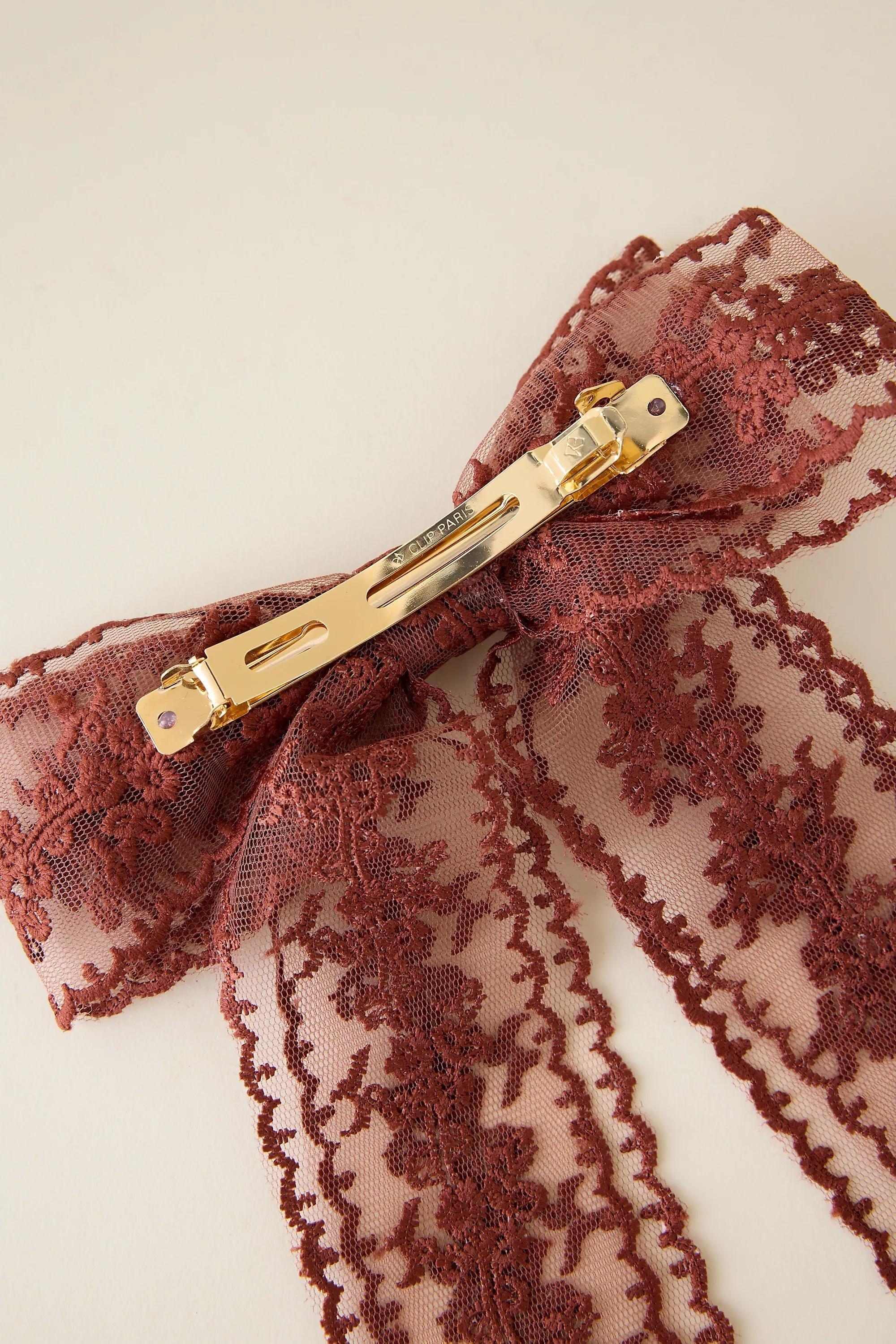 Lace Bow, Brown, A501_0020, medium