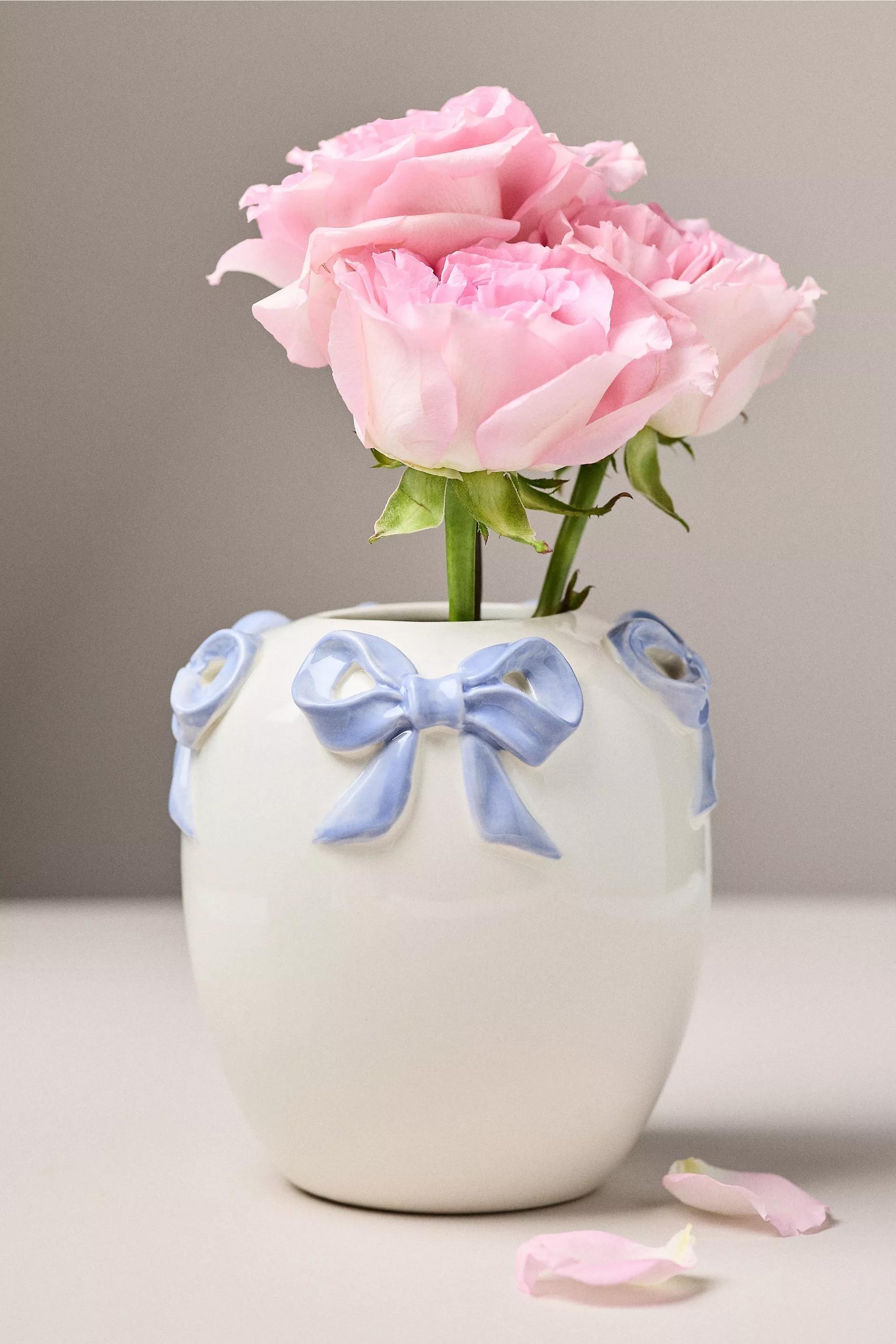 BLUE Clara Bow Vase, A501_0040, large image number 1