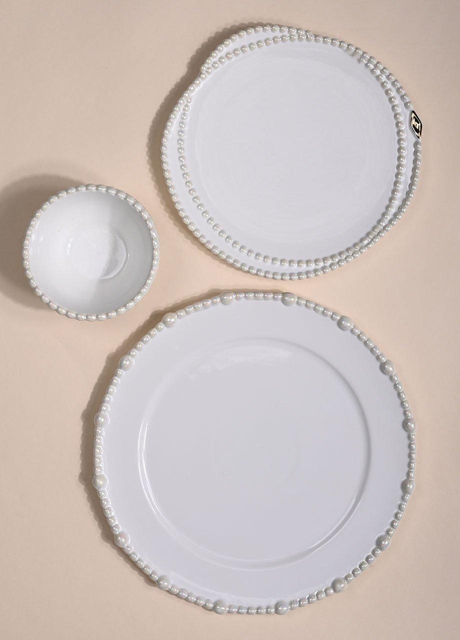 Perla Side Plate, White, A501_0011, large image number 5