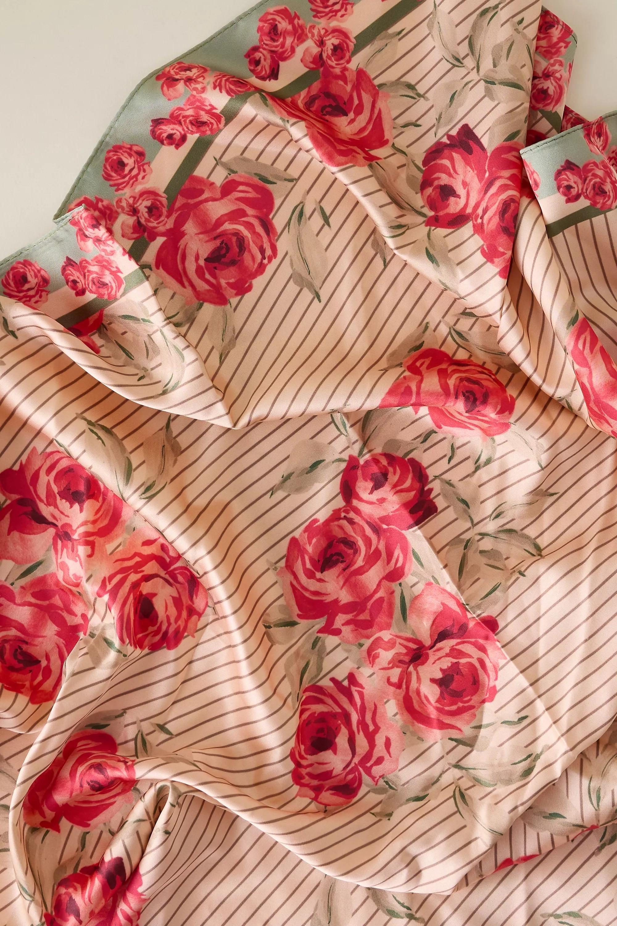 Summer Fruits Printed Hair Scarves, Set Of 2, Multicolour, A501_0000, large image number 3