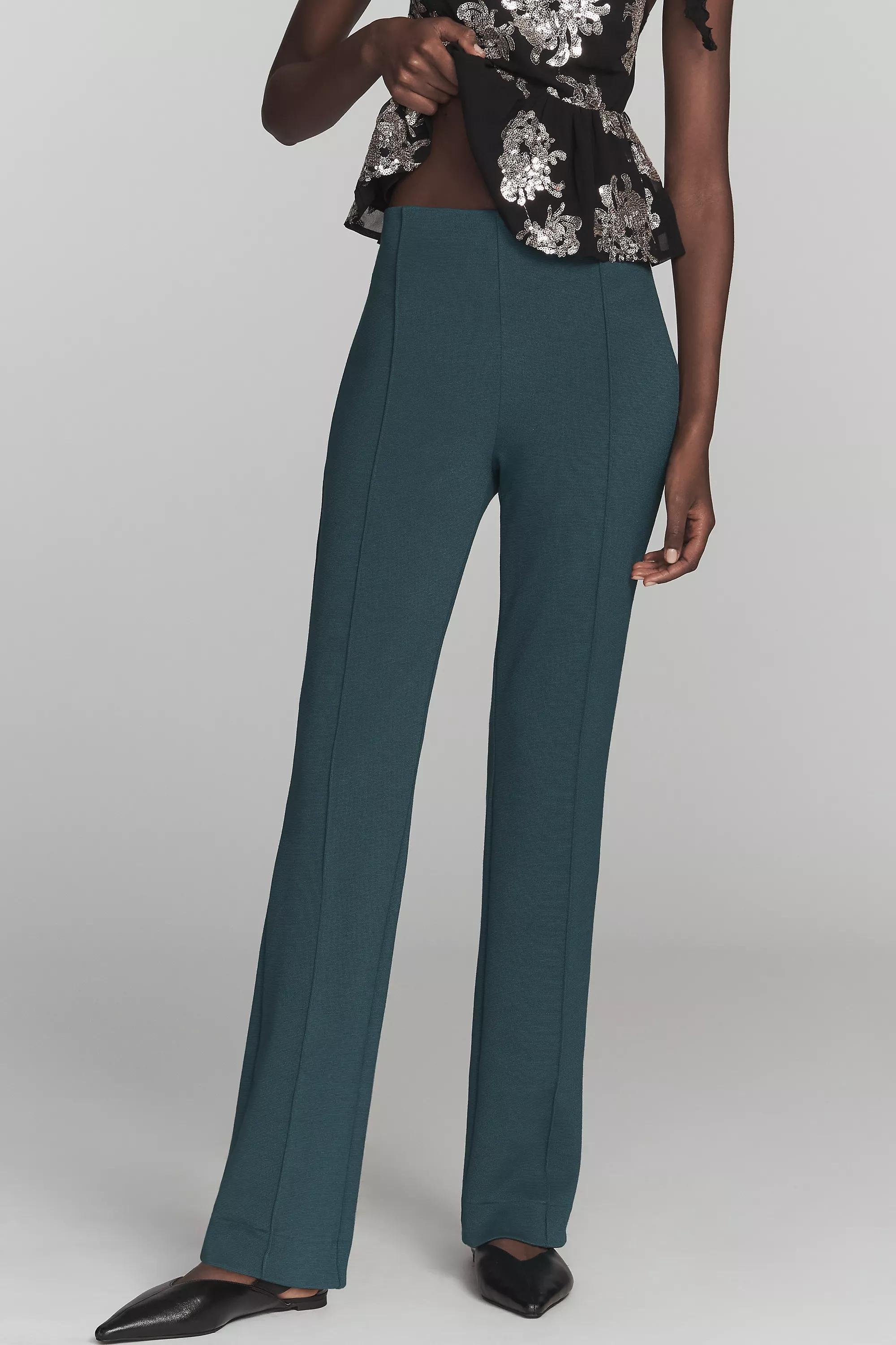 EVERGREEN The Poppy Kick-Flare Full-Length Pull-On Trousers by Maeve, A501_0355, large image number 1