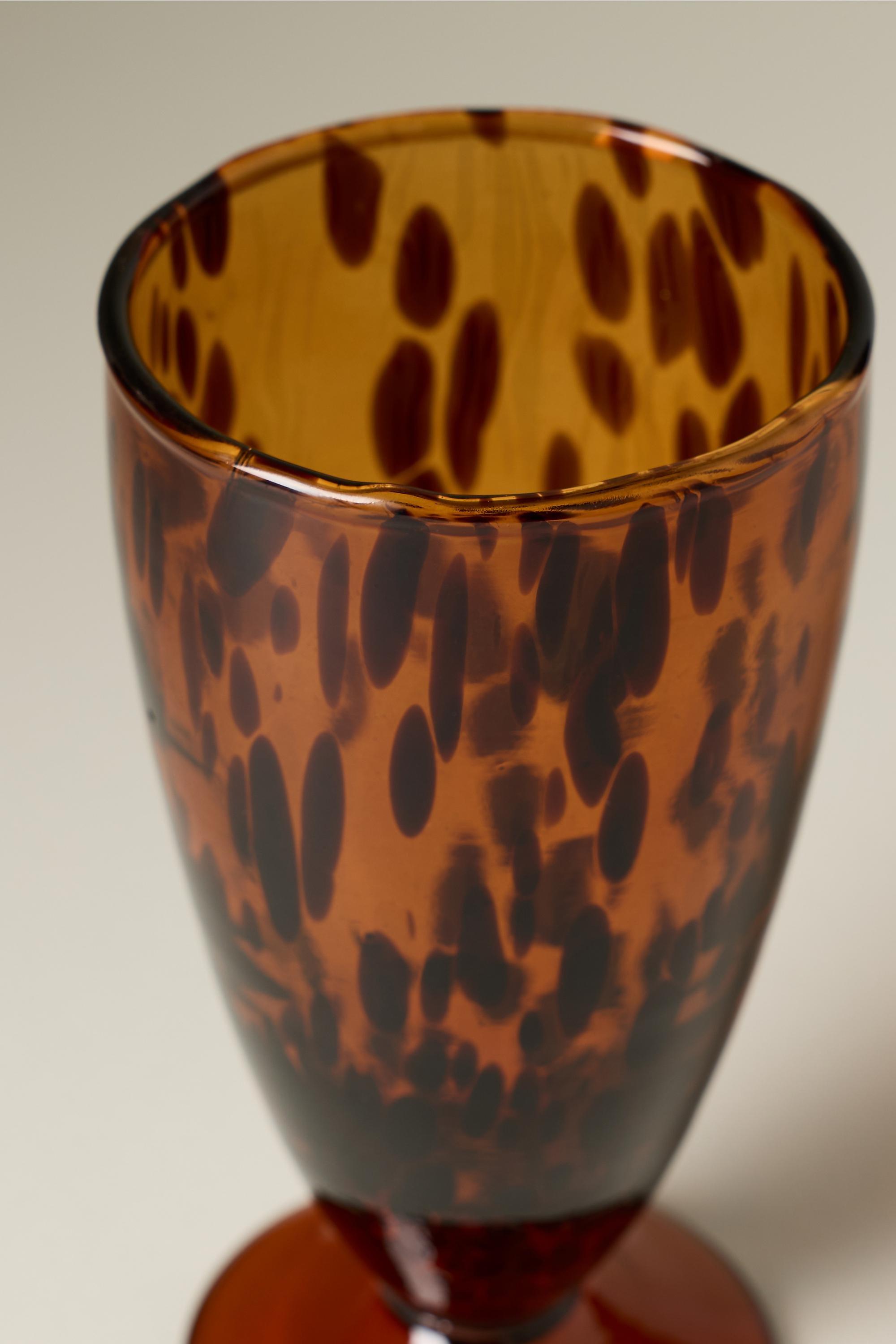 Gia Tortoise Goblet, Brown, Brown, large image number 4