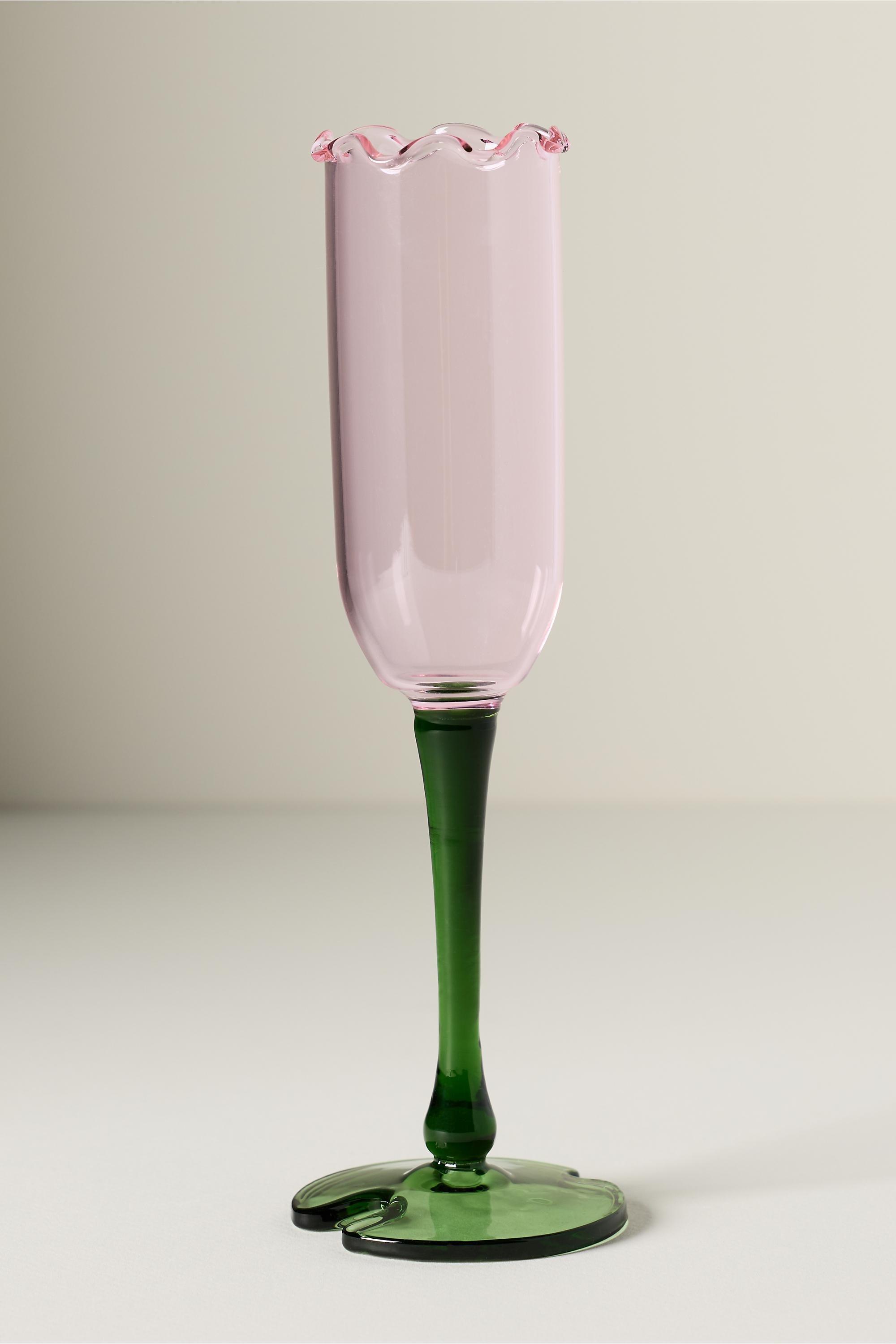 Icon Footed Coupe Glass Yellow, A501_0066, large image number 1