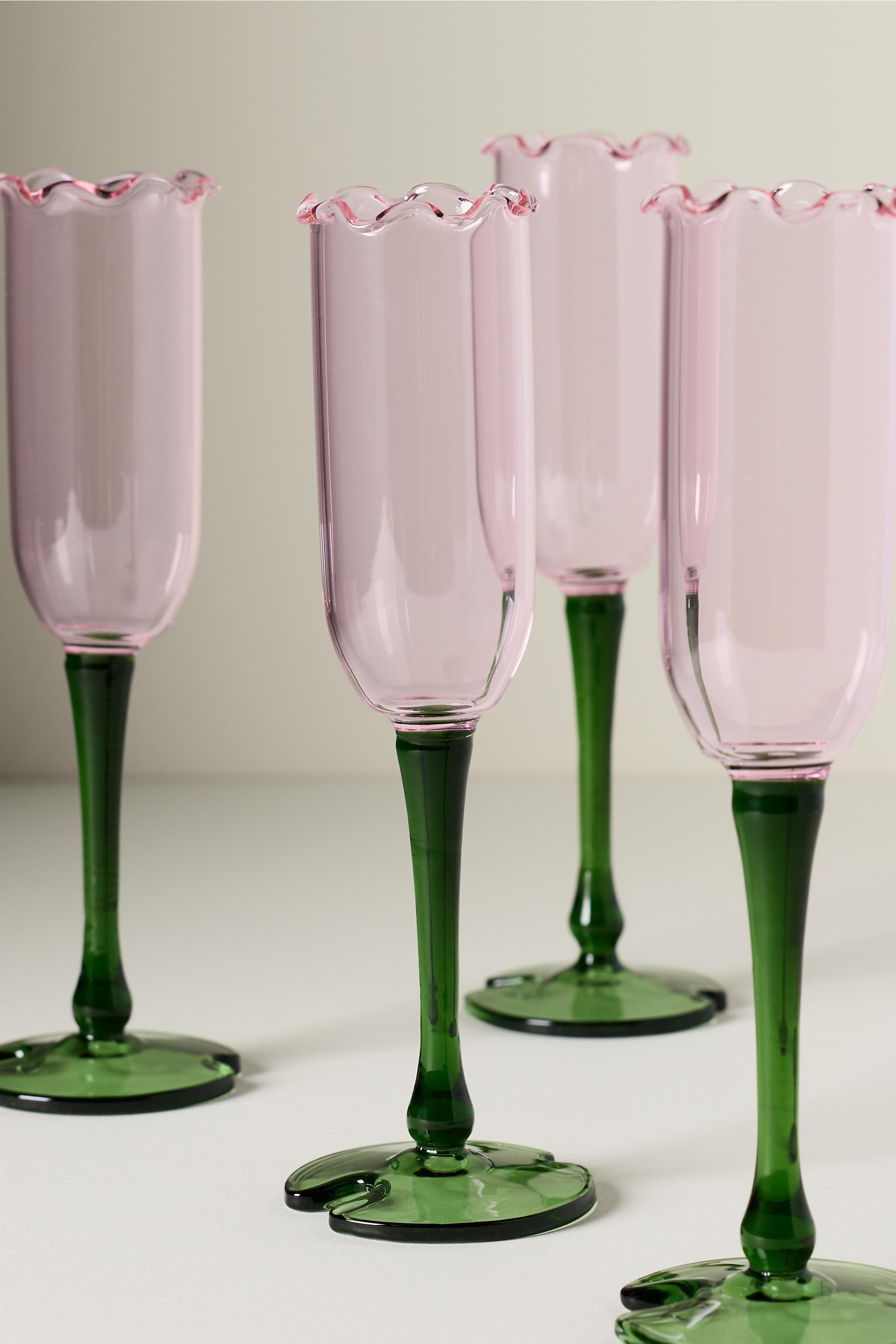 Icon Footed Coupe Glass Yellow, A501_0066, large image number 2