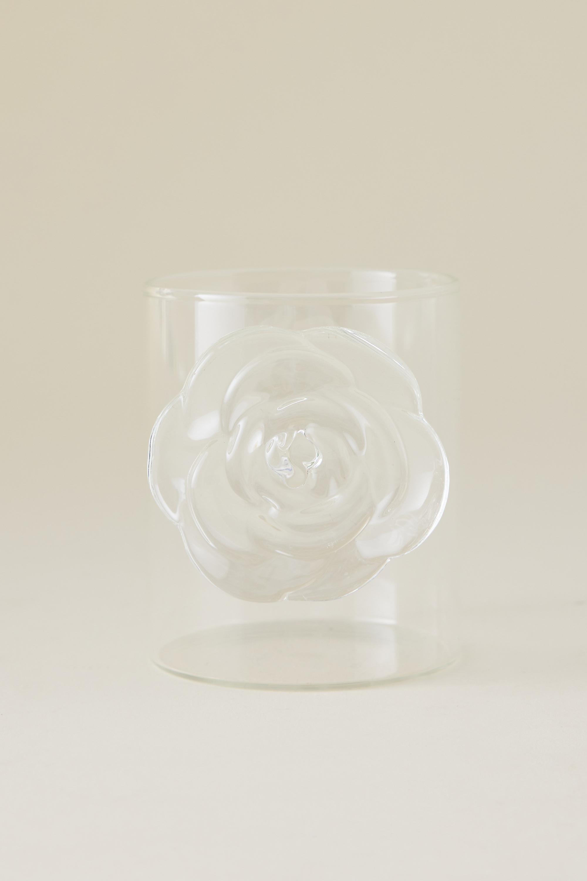 Lepel club Rosette Tumbler Glass, Pink, A501_0066, large image number 0