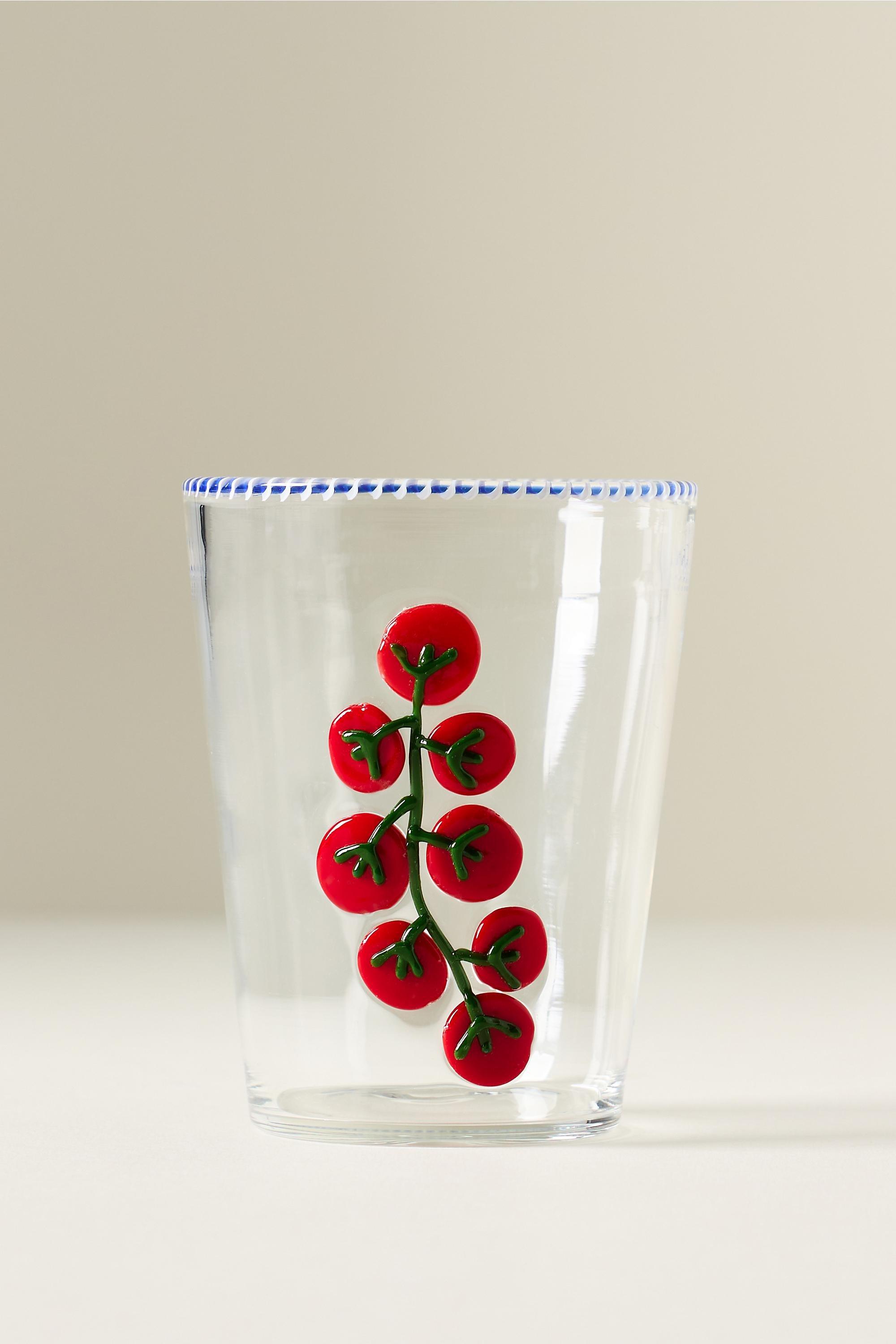 Farmstand Juice Glass, Red, A501_0060, large image number 1