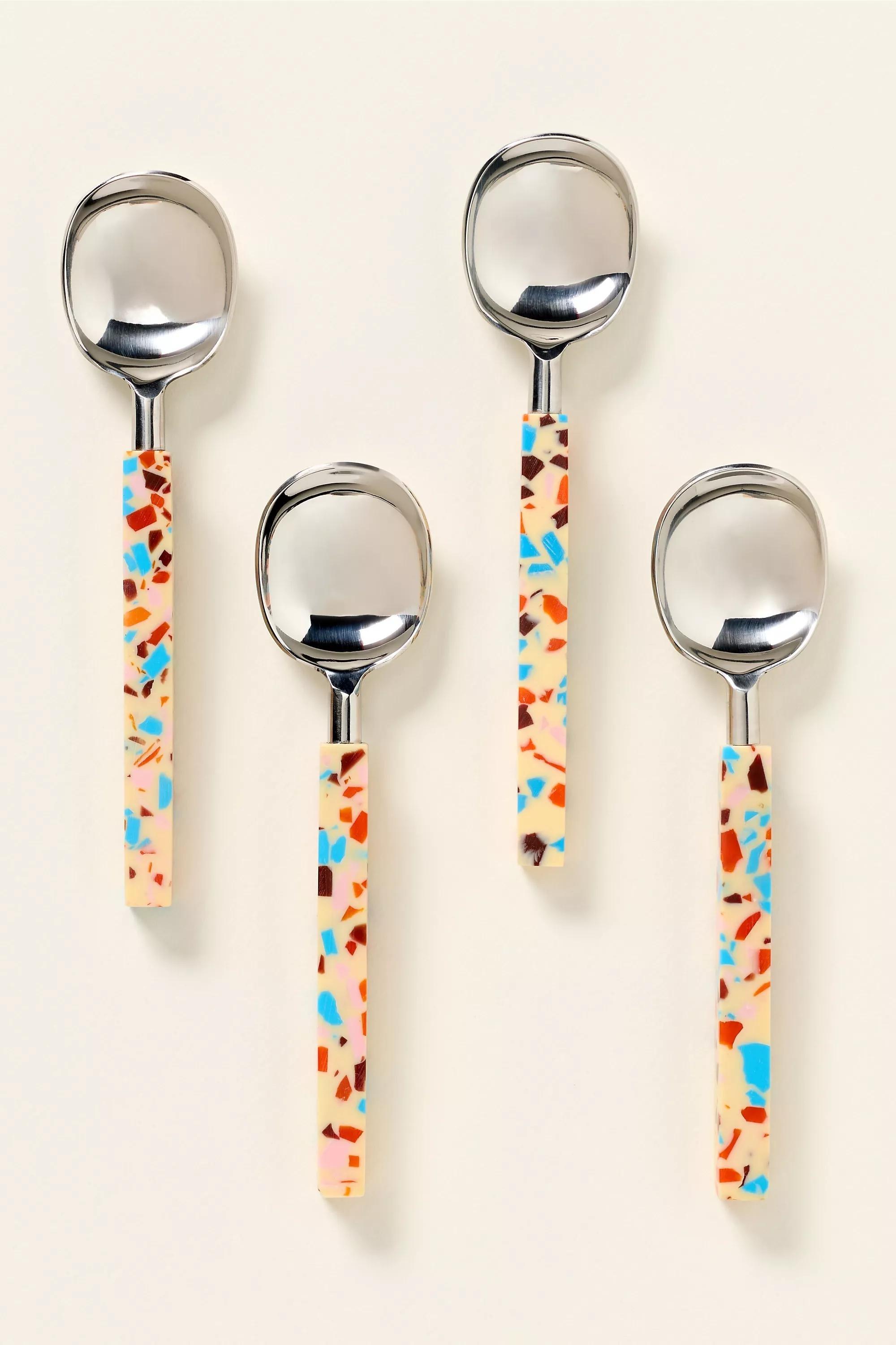 By Anthropologie Gaetano Teaspoons, Set Of 4, A501_0249, large image number 0