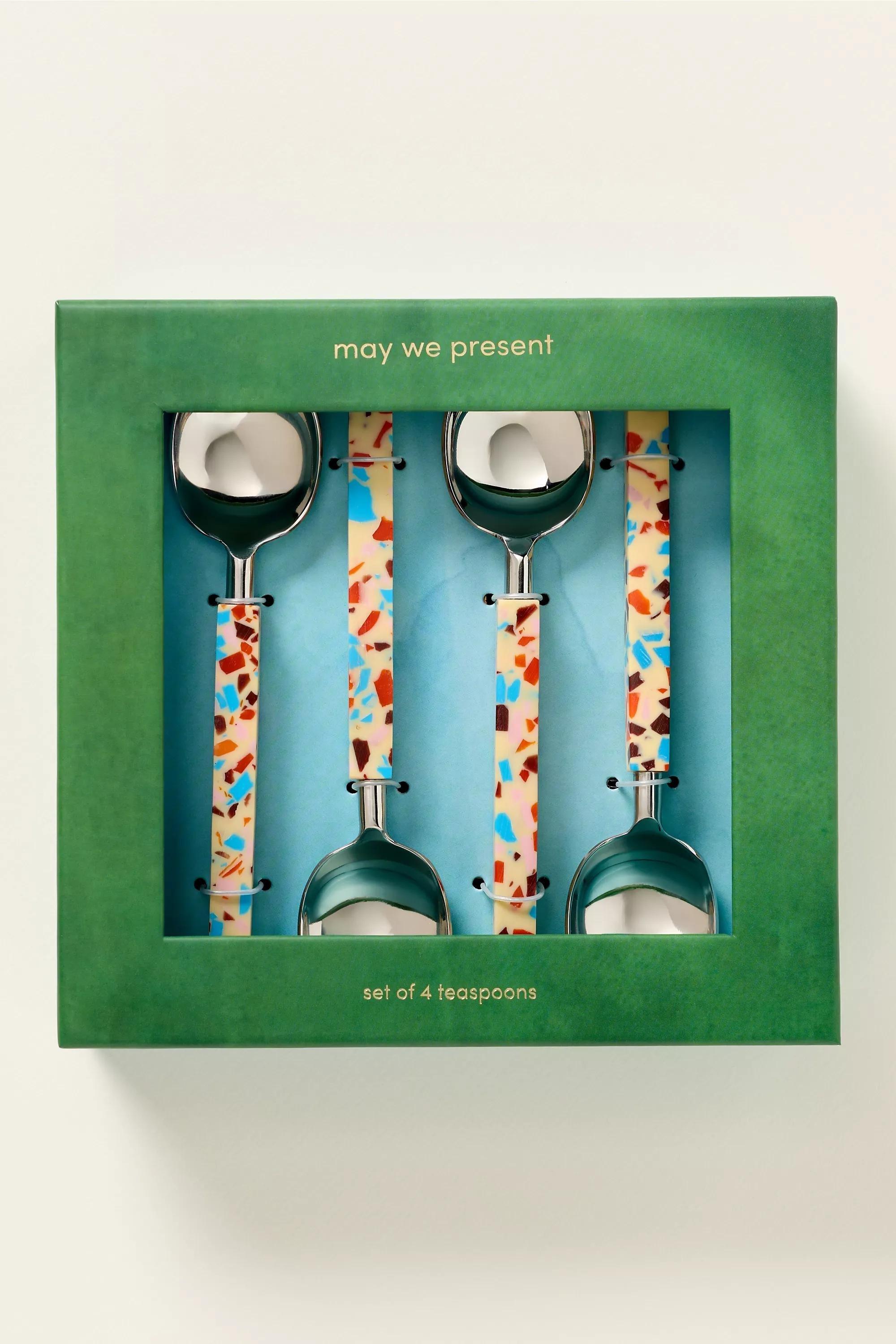 By Anthropologie Gaetano Teaspoons, Set Of 4, A501_0249, large image number 1