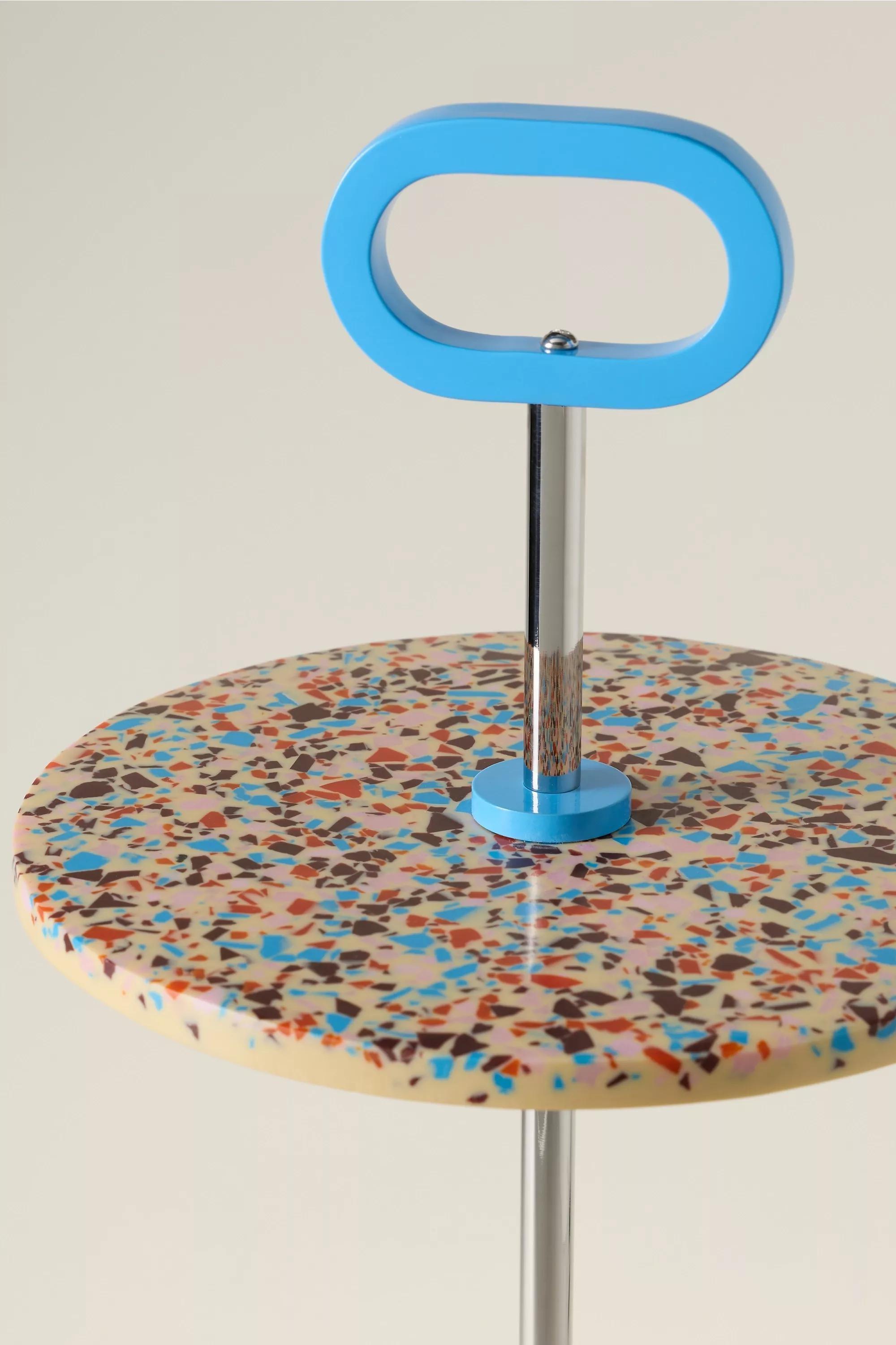 Gaetano Tiered Stand, Blue, A501_0249, medium