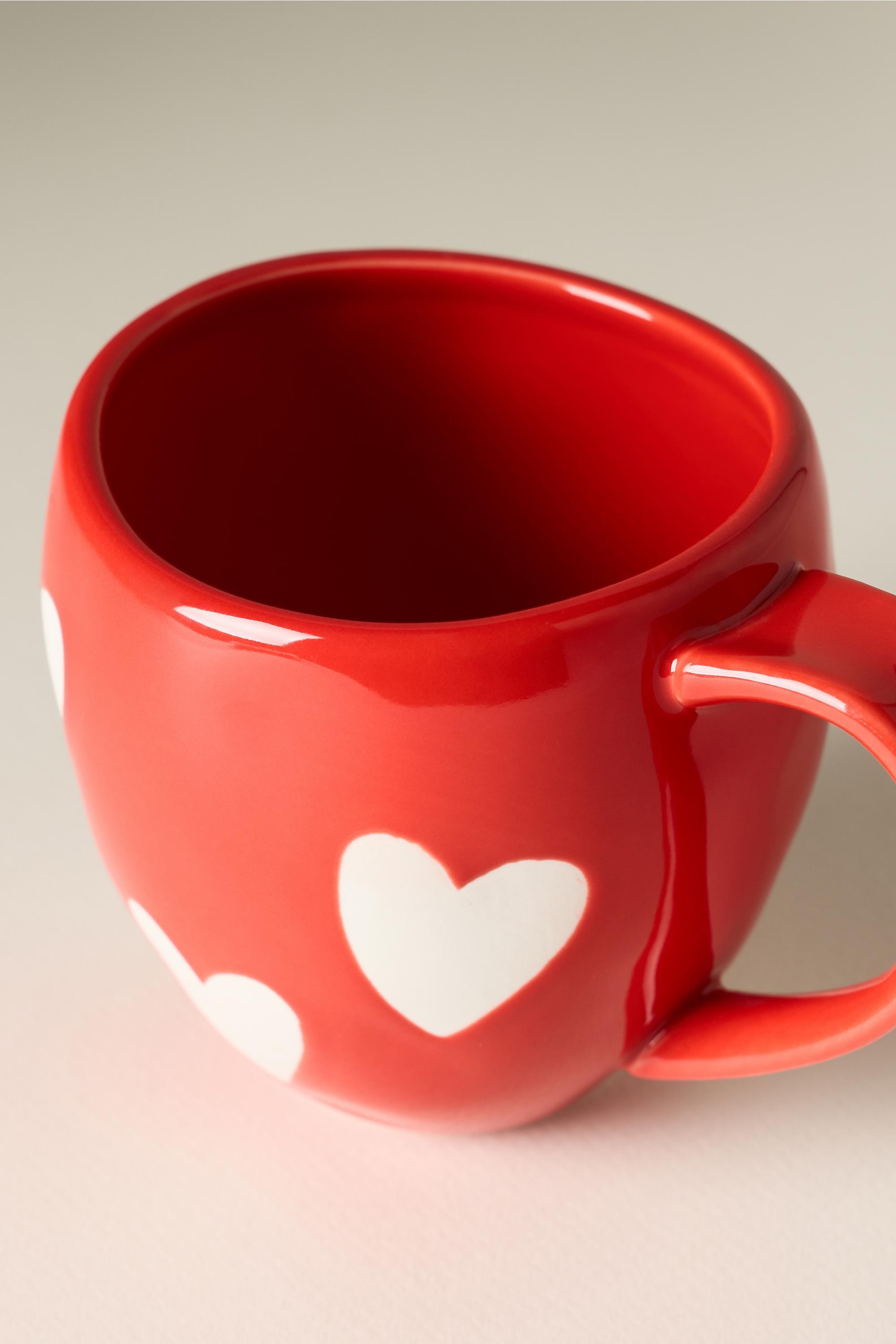 Vida Icon Stoneware Mug, Red, A501_0064, large image number 3