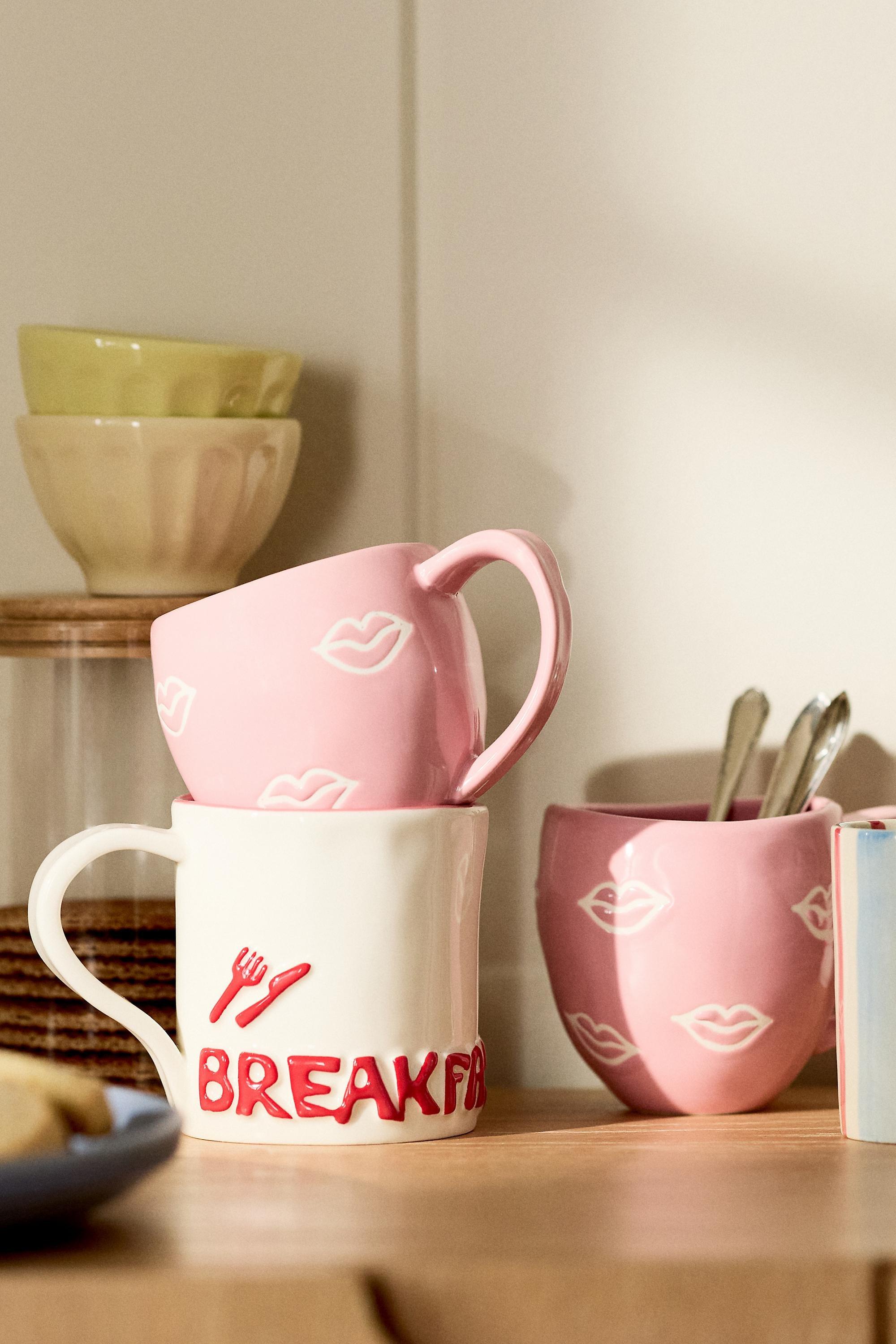 Vida Icon Stoneware Mug: Valentines Day Edition, Red, A501_0065, large image number 0