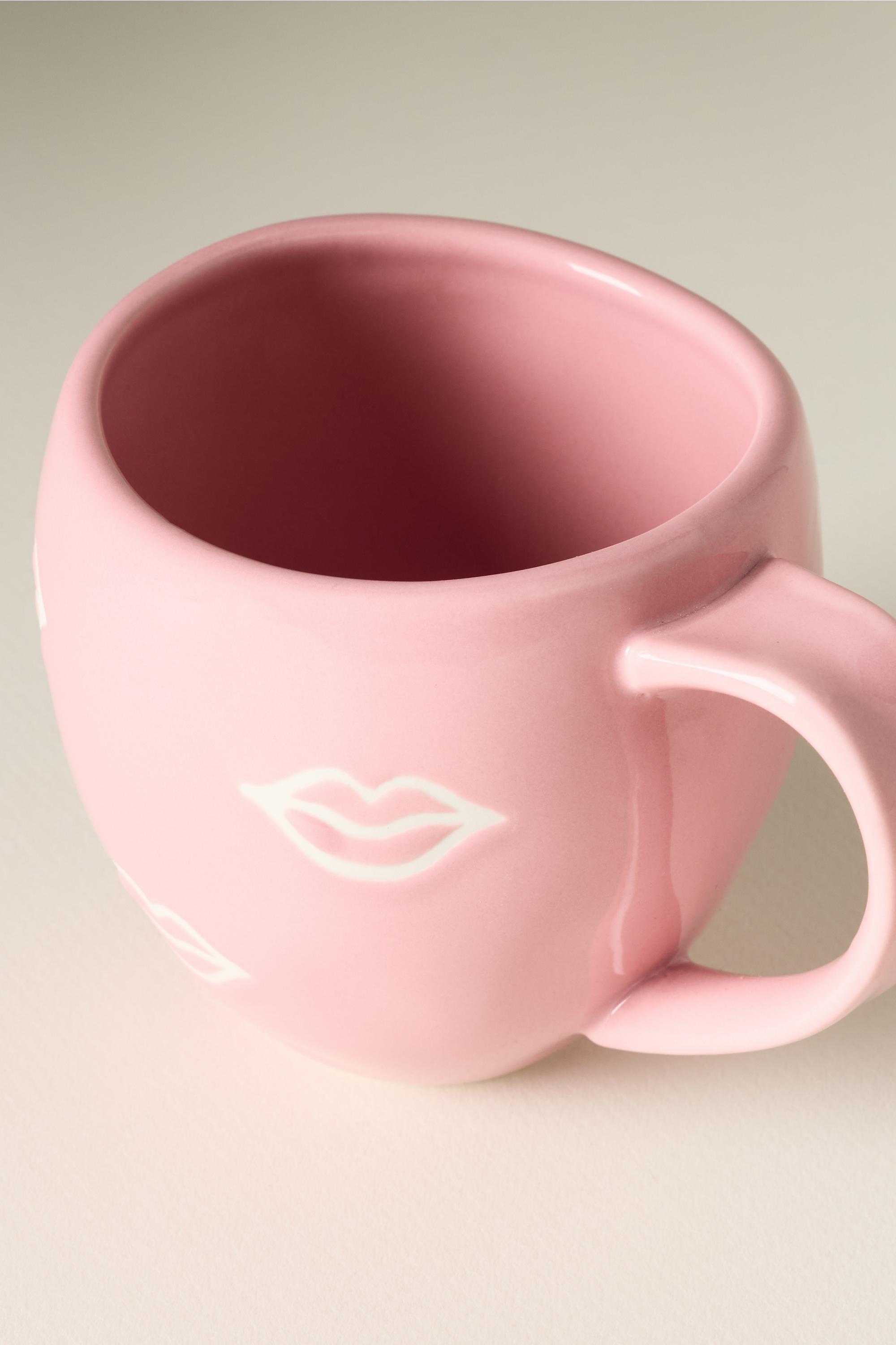 Vida Icon Stoneware Mug: Valentines Day Edition, Red, A501_0065, large image number 3