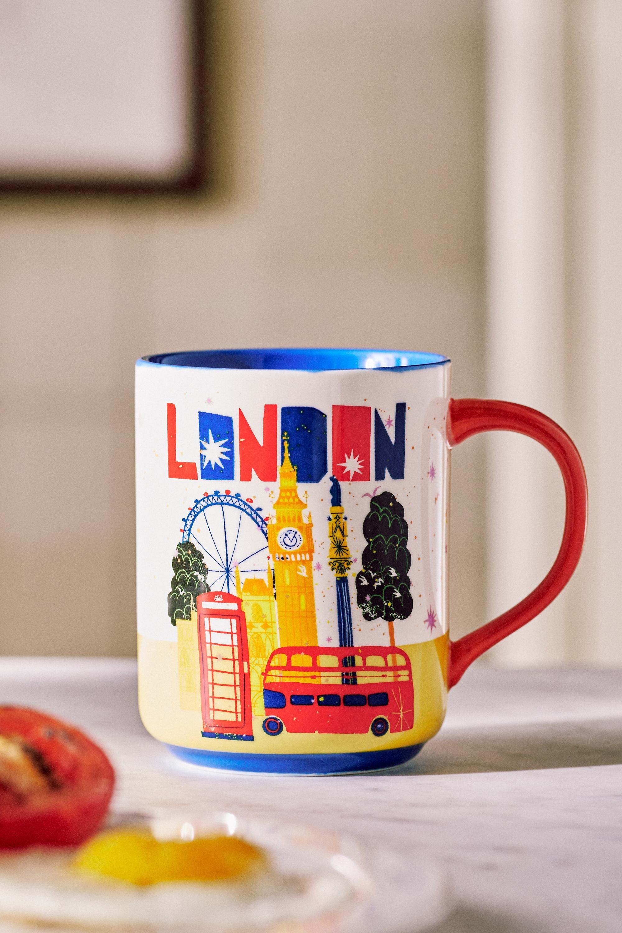 Daniella Manini Stoneware Mug, Red, A501_0060, large image number 0