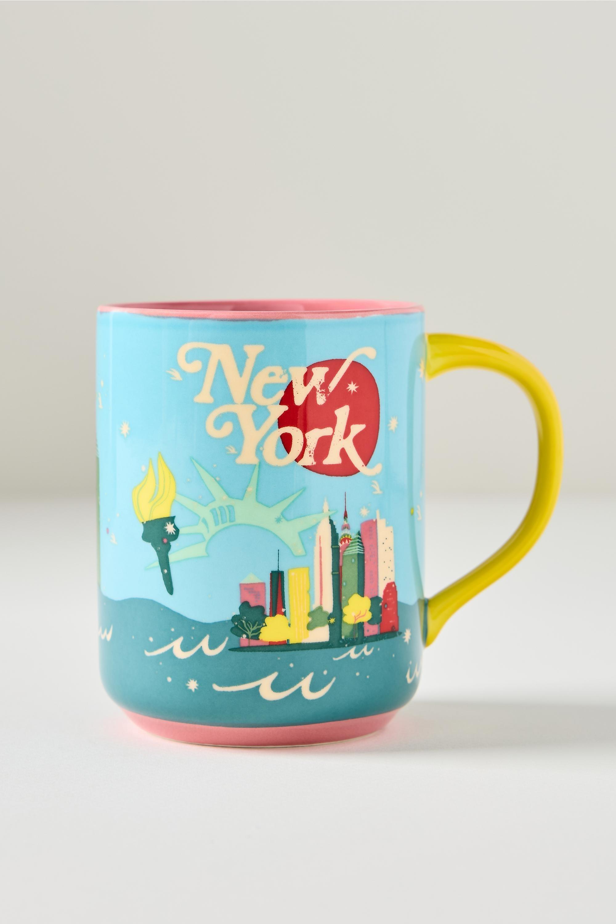 Daniella Manini Stoneware Mug, Red, A501_0065, large image number 1