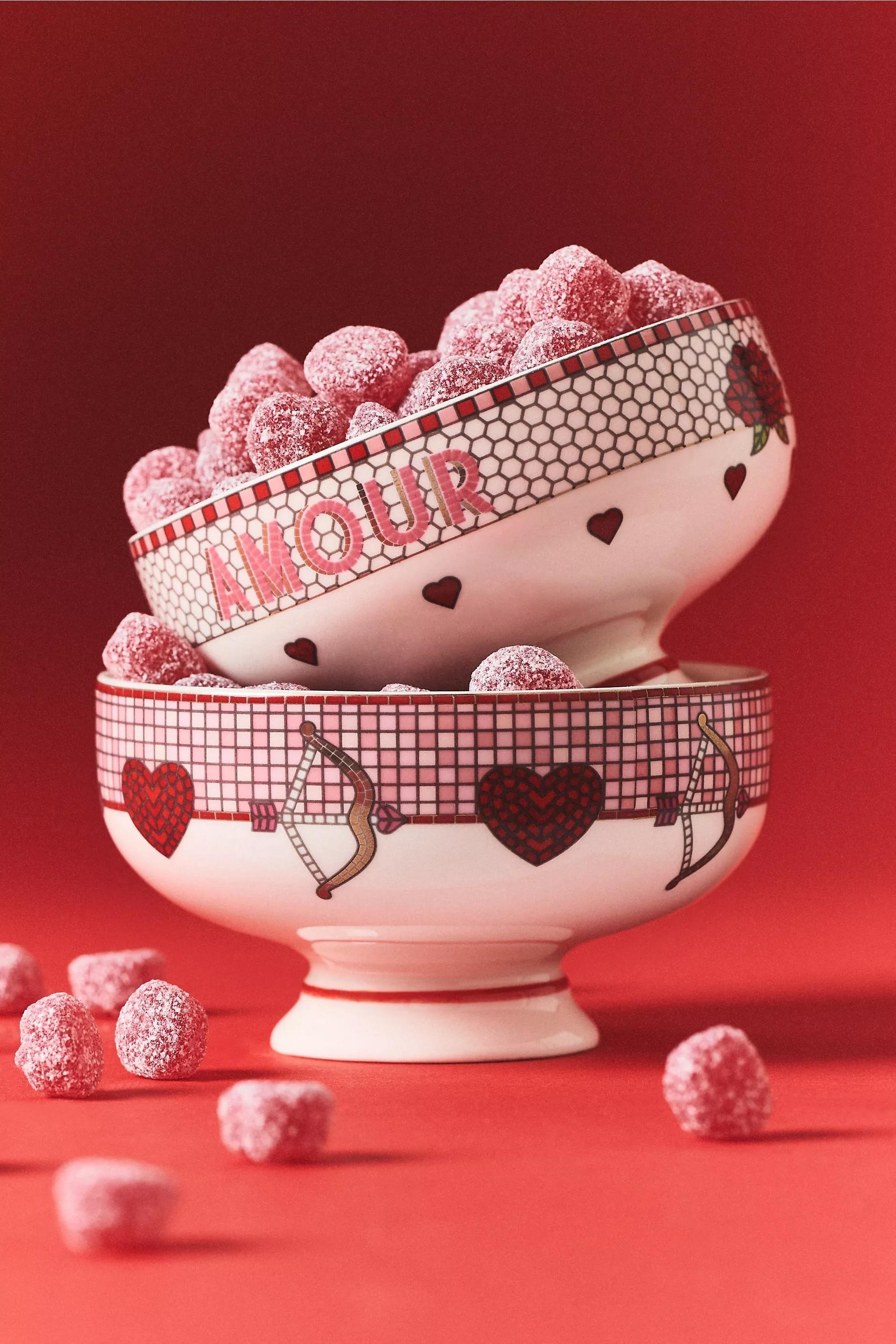 The Bistro Tile Stoneware Nut Bowl, Red, A501_0062, large image number 3