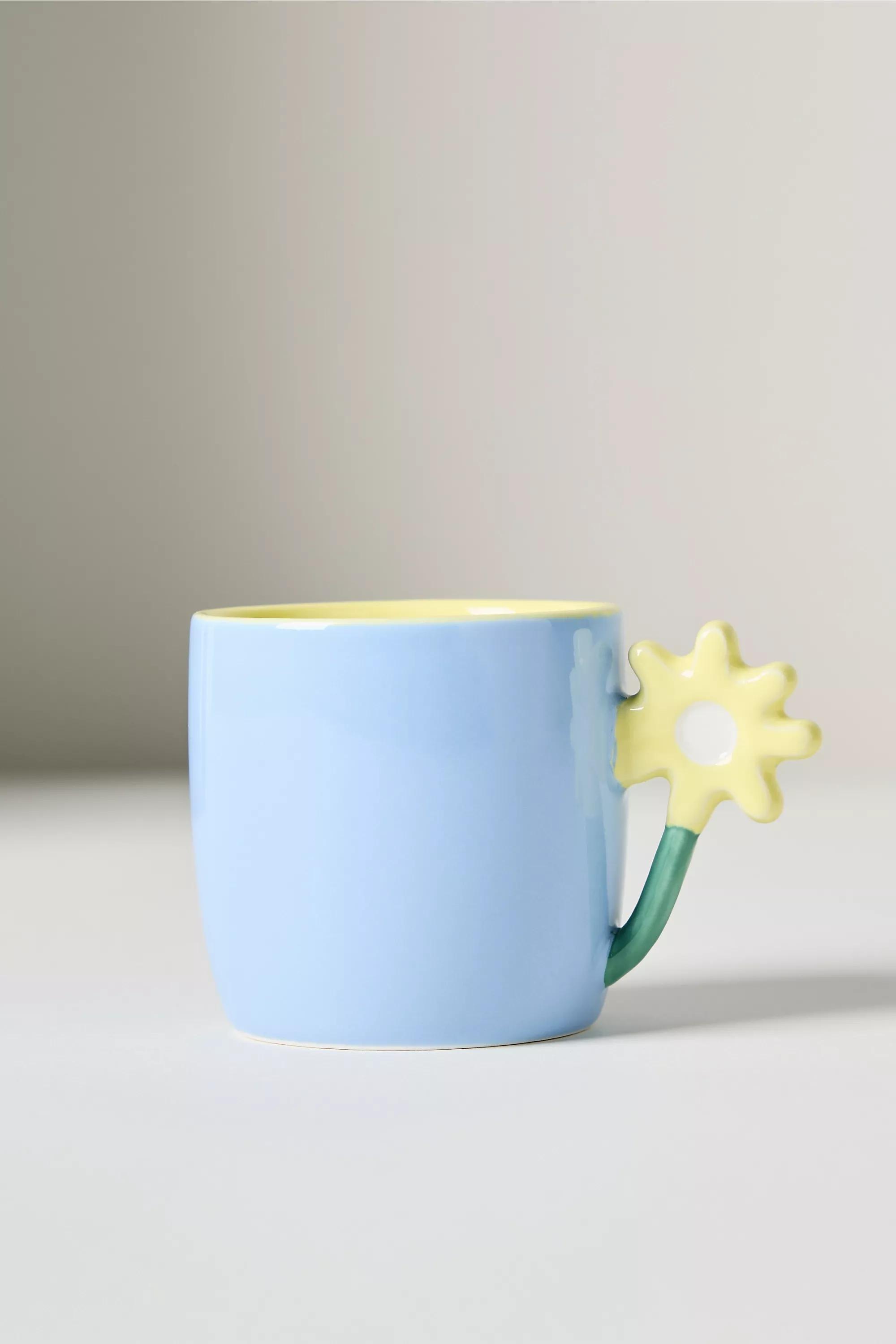 Skylar Stoneware Espresso Mug, Blue, A501_0045, large image number 1
