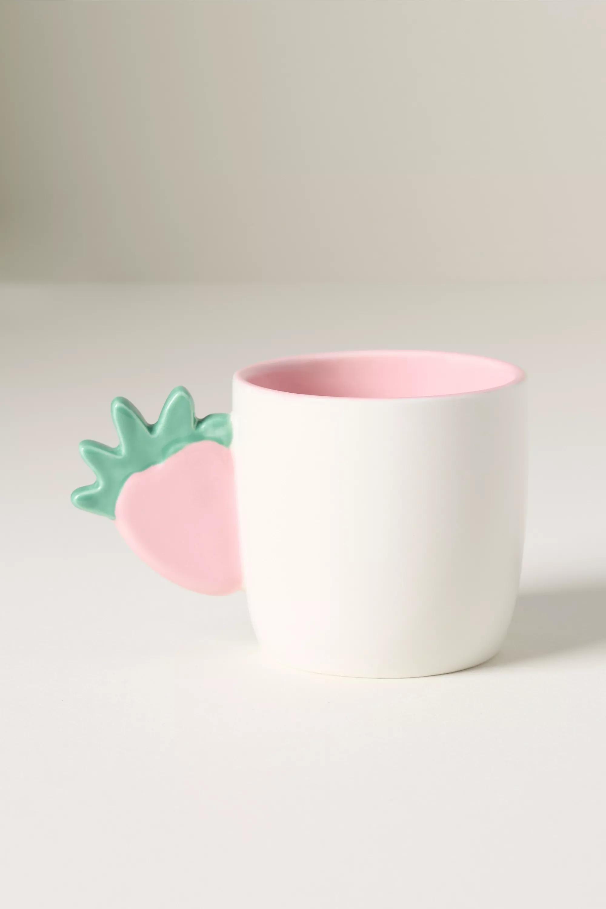 Skylar Stoneware Espresso Mug, Pink, A501_0066, large image number 0