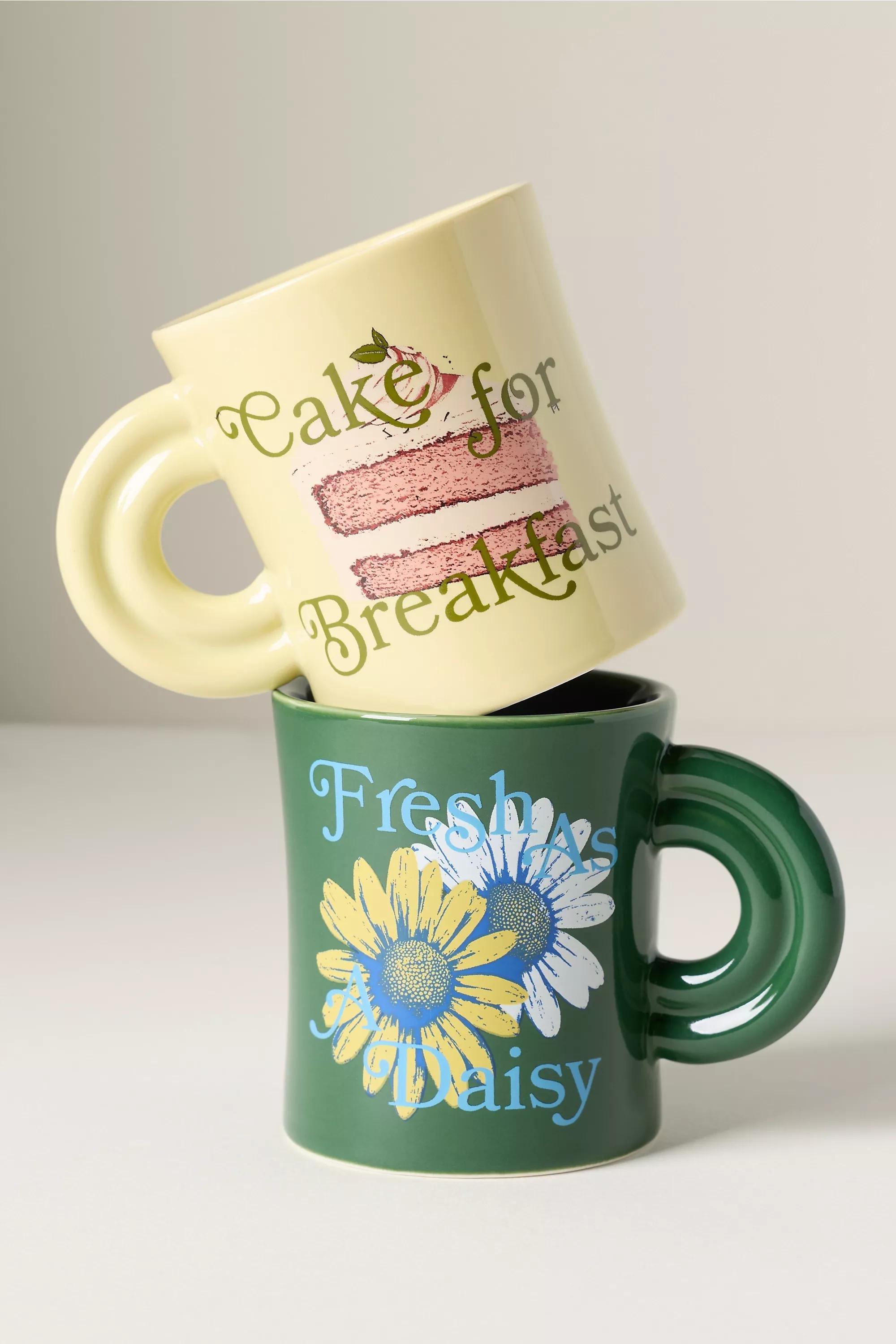 Ariane Stoneware Mug, Green, A501_0030, large image number 0