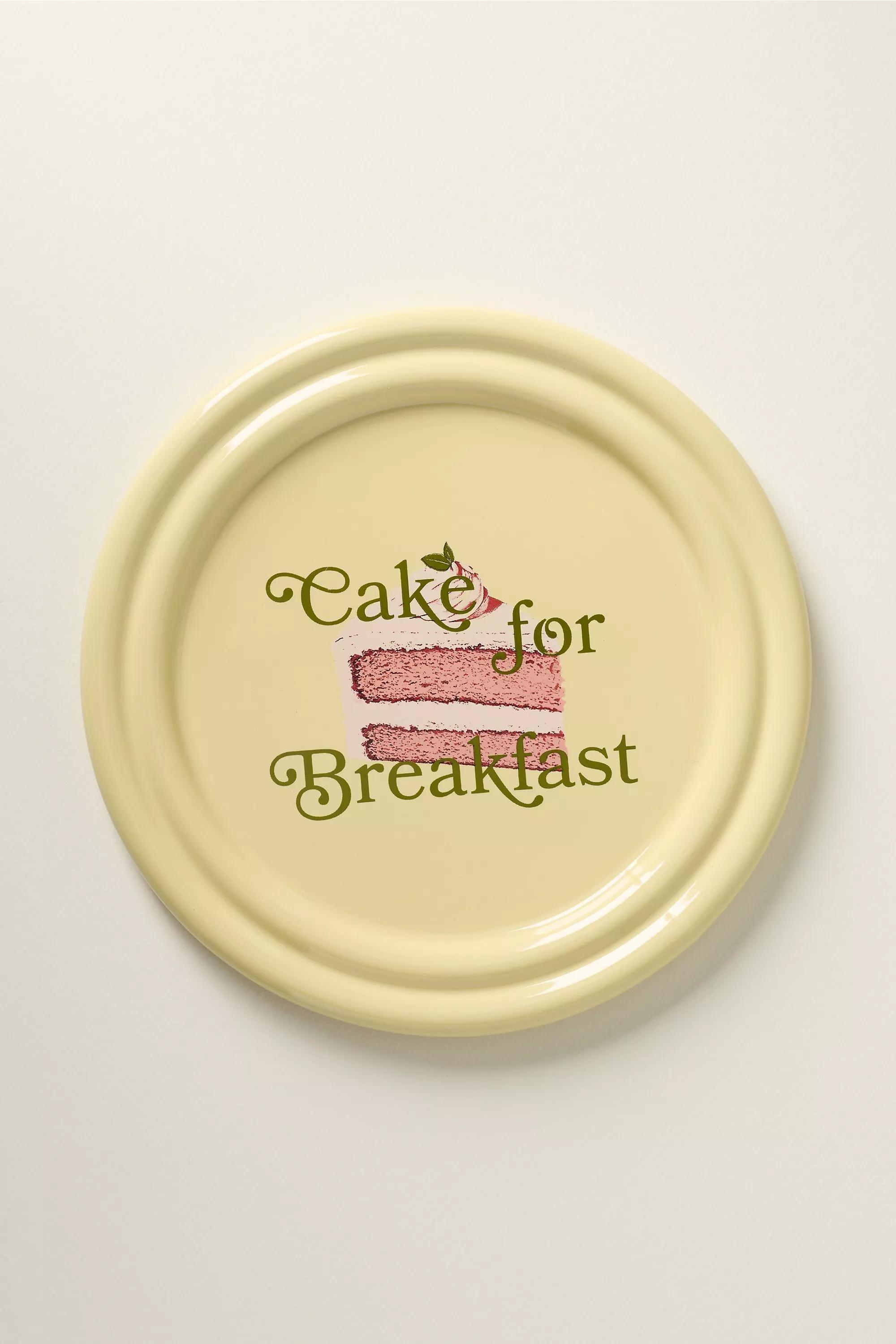 Ariane Stoneware Dessert Plate, Beige, A501_0073, large image number 0