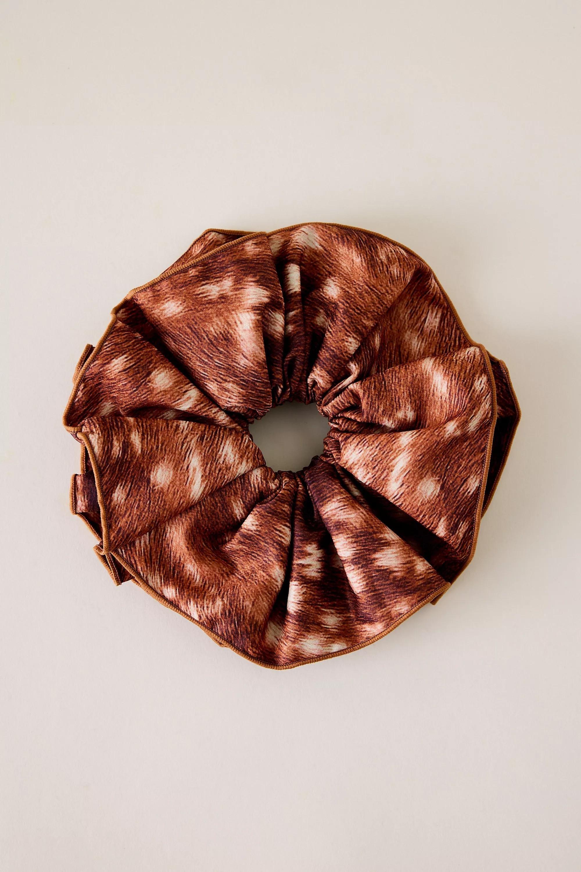 COW Uk Deer Print Scrunchie, A501_0291, medium