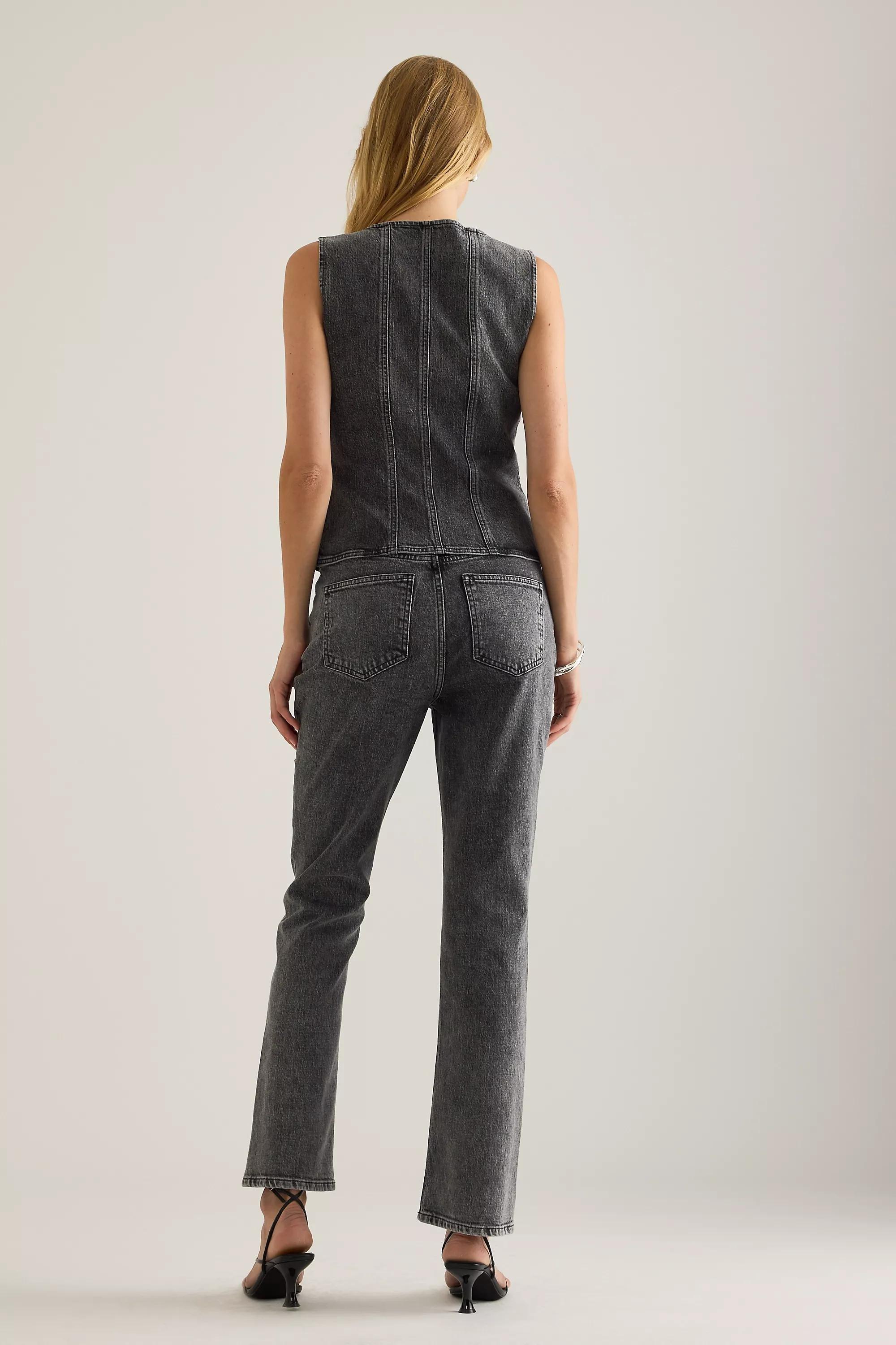 By Anthropologie Pearl-Embellished Jeans, Black, A501_0001, large image number 4