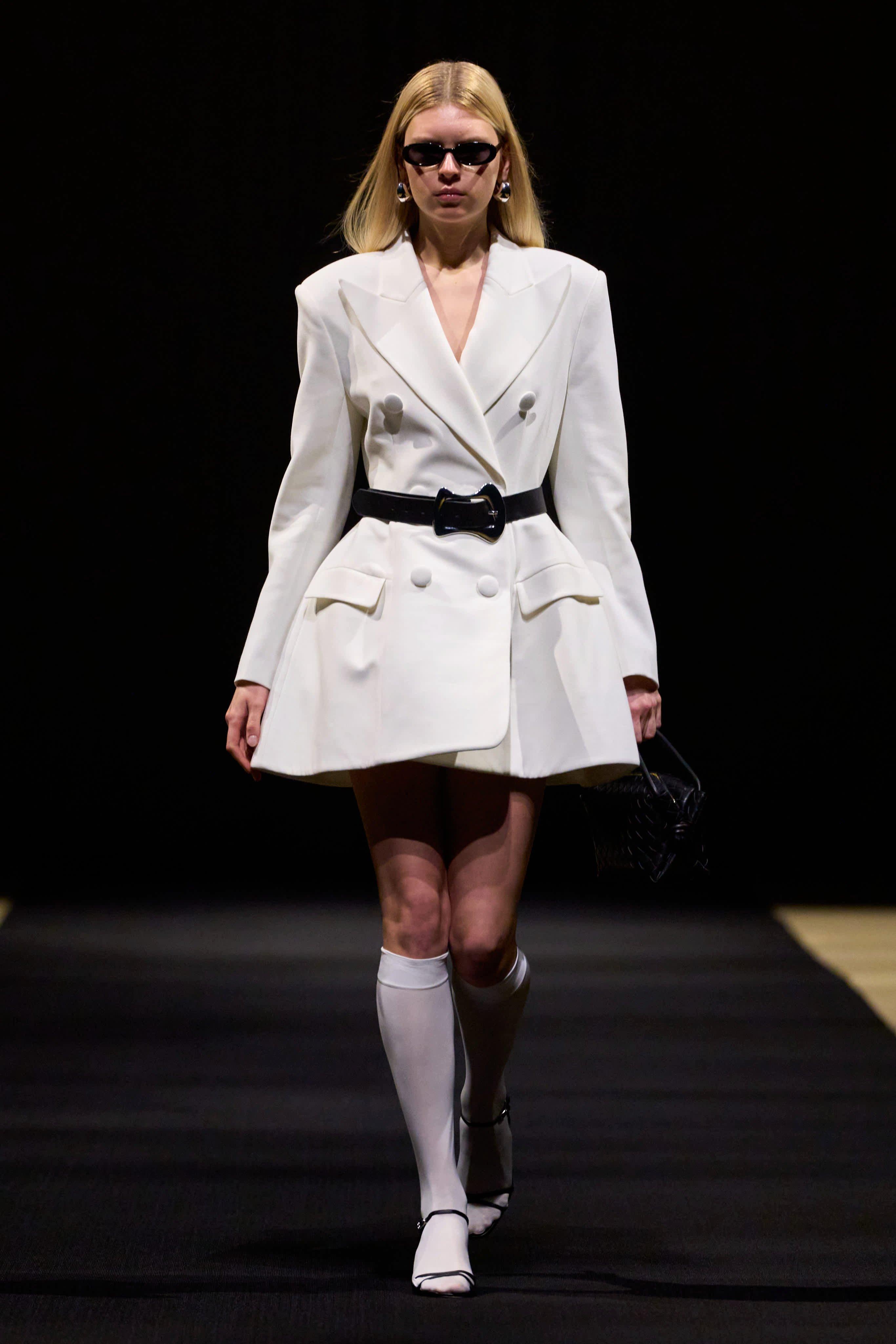 Bardot Janna Hourglass Blazer Dress, White, White, medium