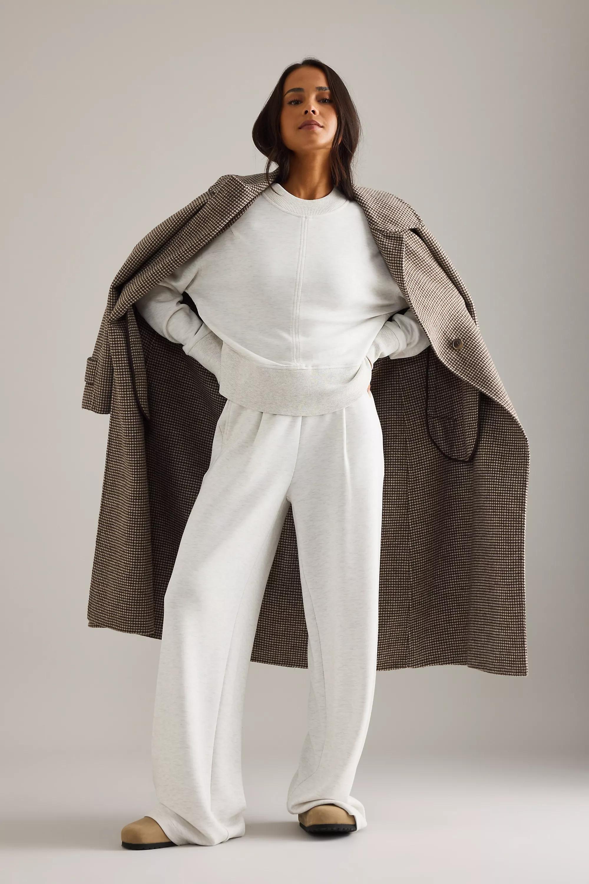 Varley The Extra Wide-Leg Trousers, White, A501_0011, large image number 0