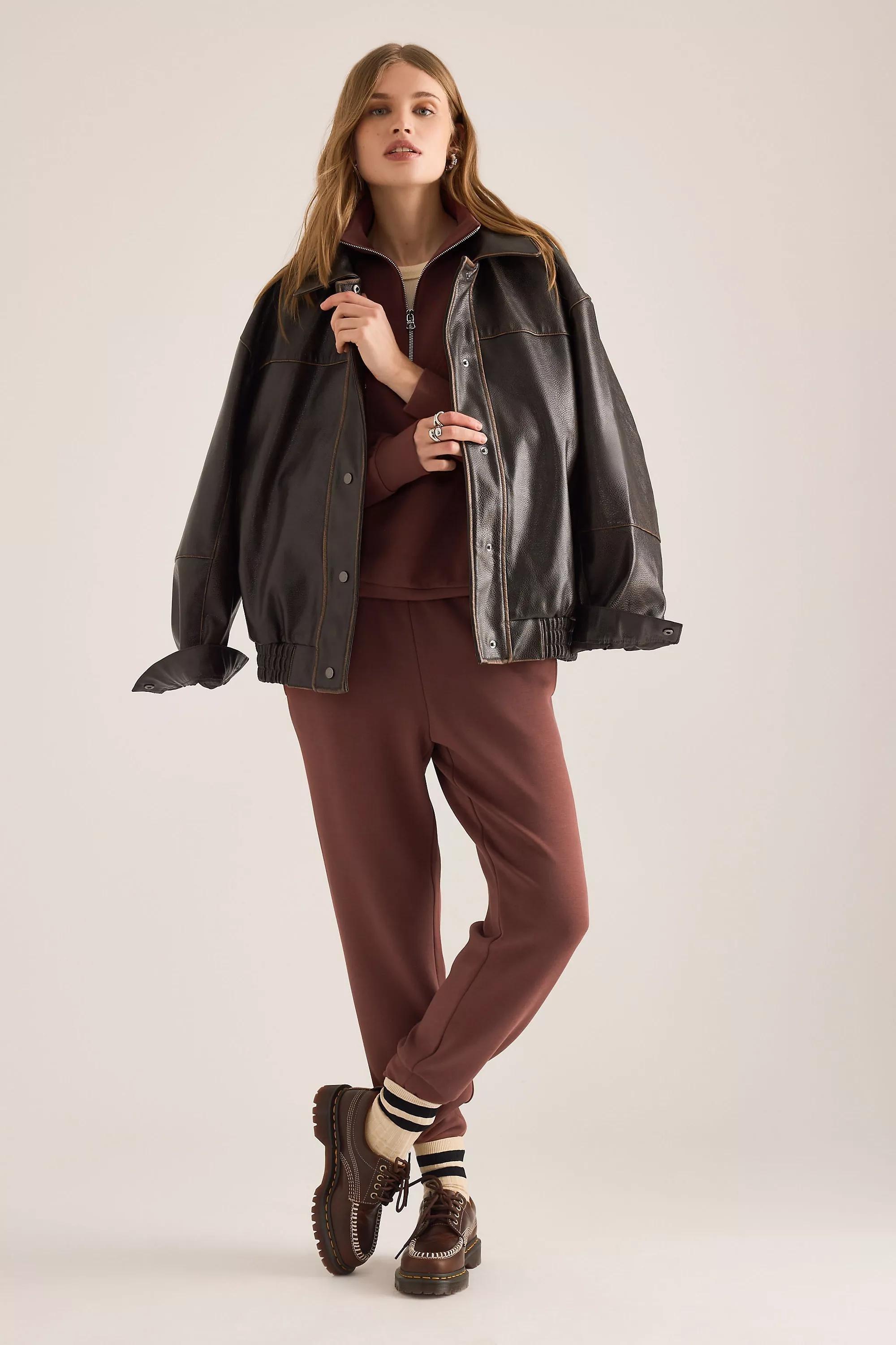 Varley Slim Cuffed Joggers, Brown, A501_0020, large image number 1