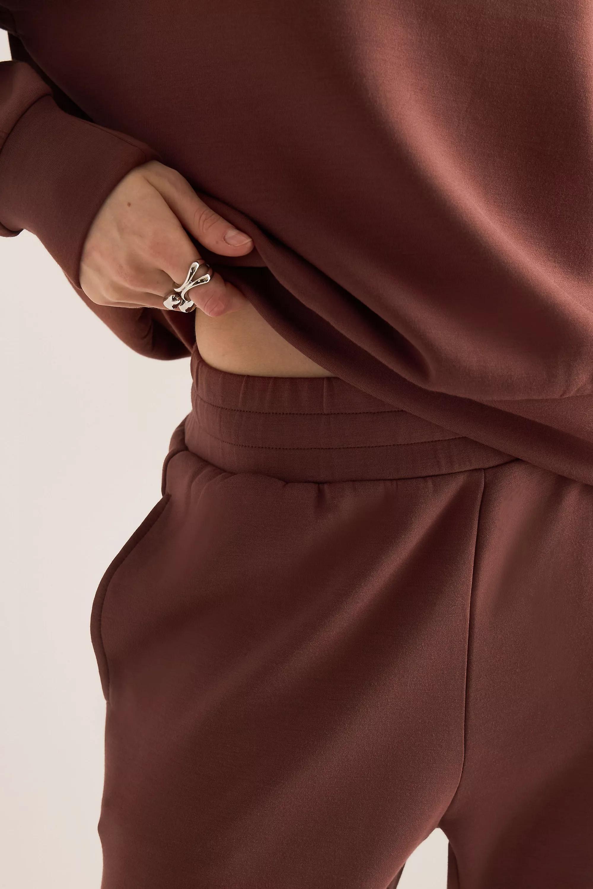 Varley Slim Cuffed Joggers, Brown, A501_0020, large image number 3