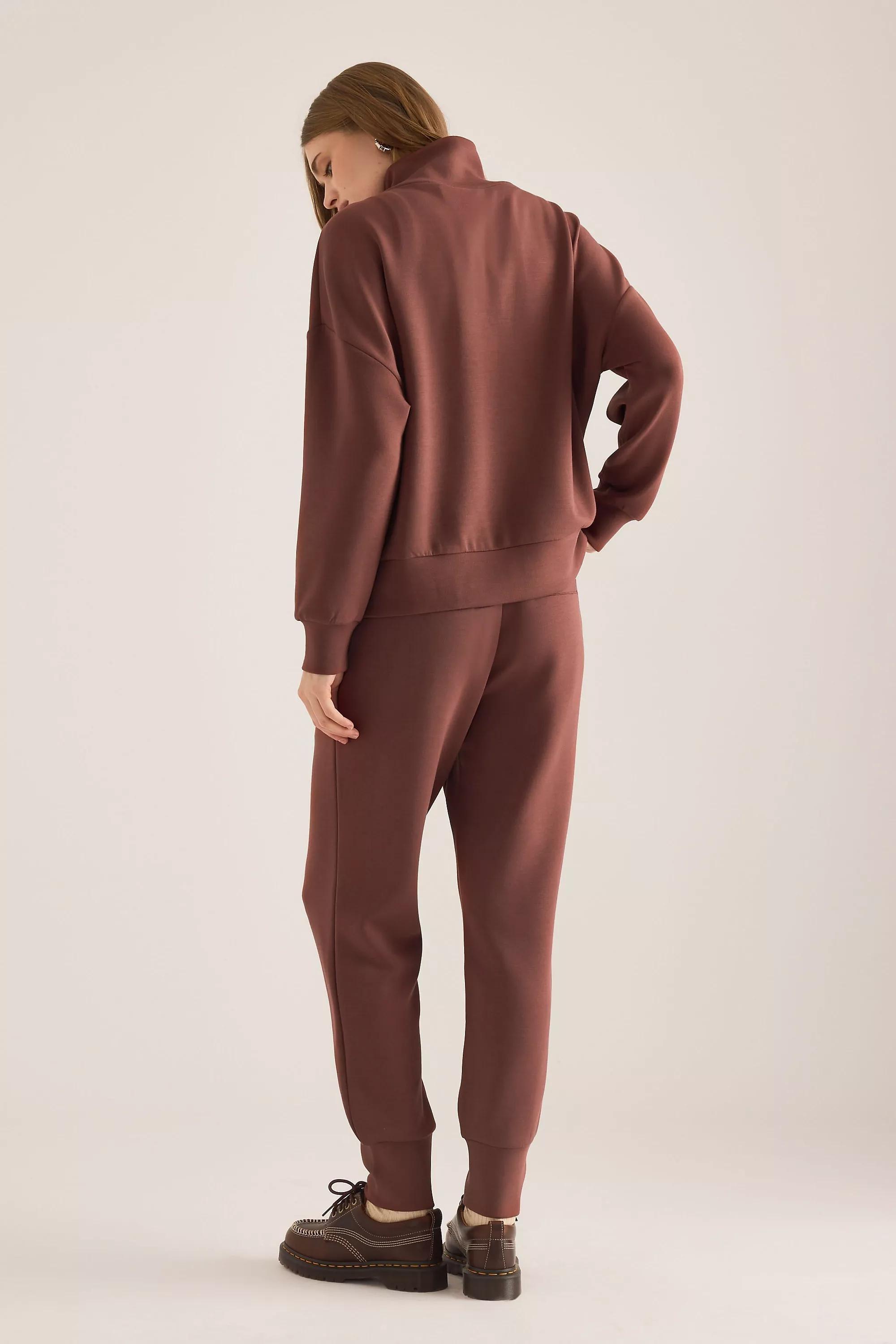 Varley Slim Cuffed Joggers, Brown, A501_0020, large image number 5