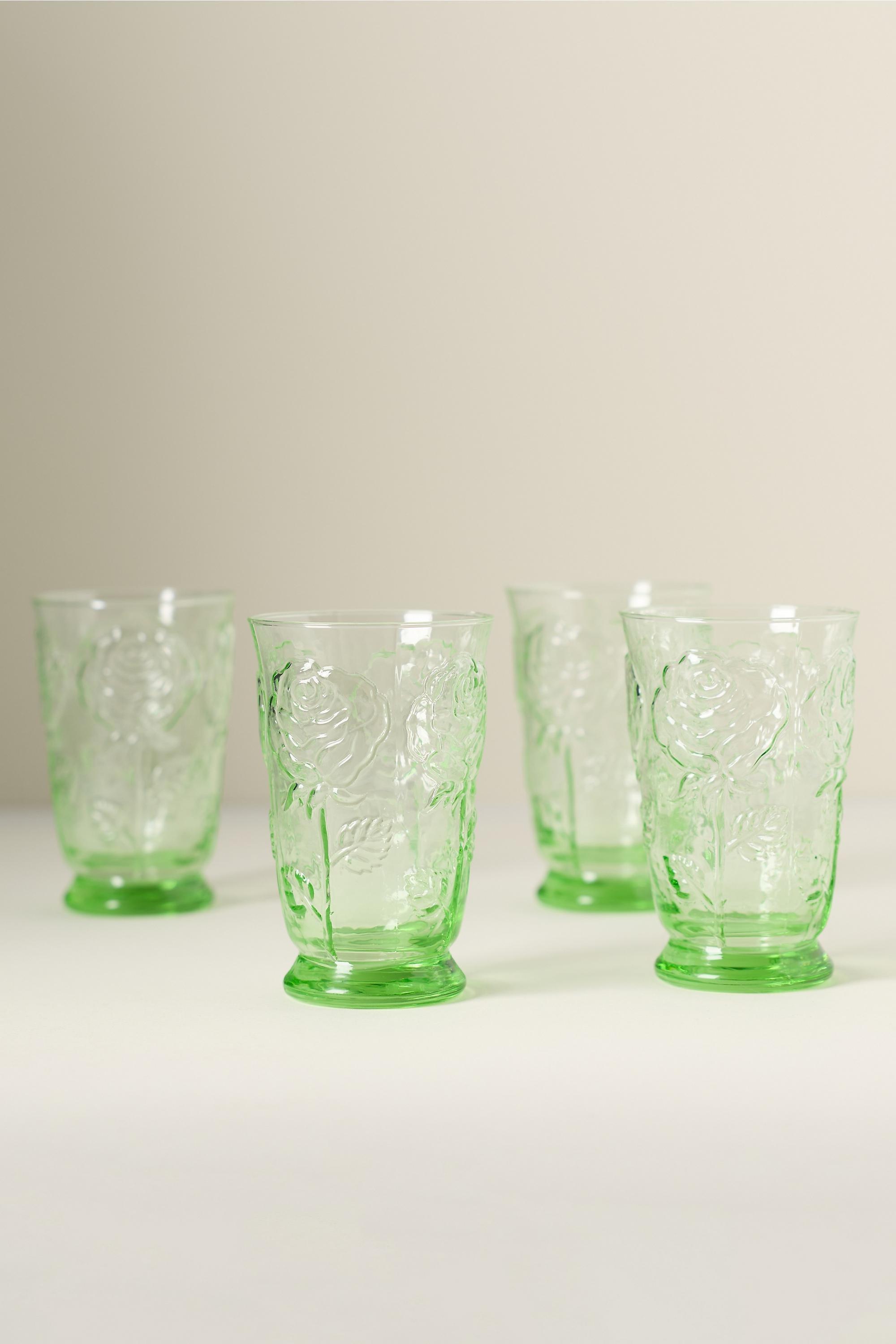 Damson Madder Stoneware Dessert Plates Red Stripe, A501_0030, medium