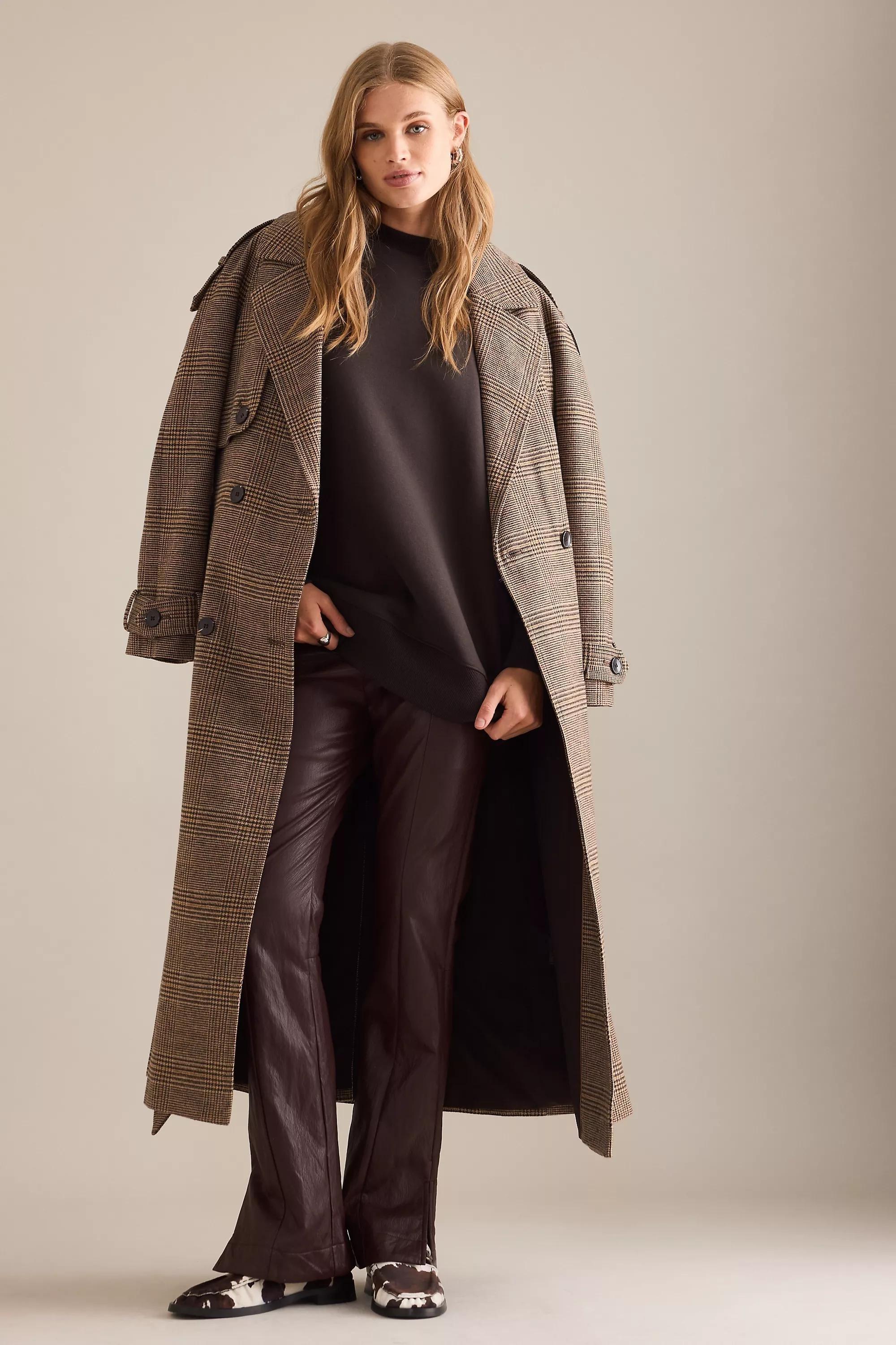 By Anthropologie Luxe Sweatshirt, Brown, A501_0021, large image number 4