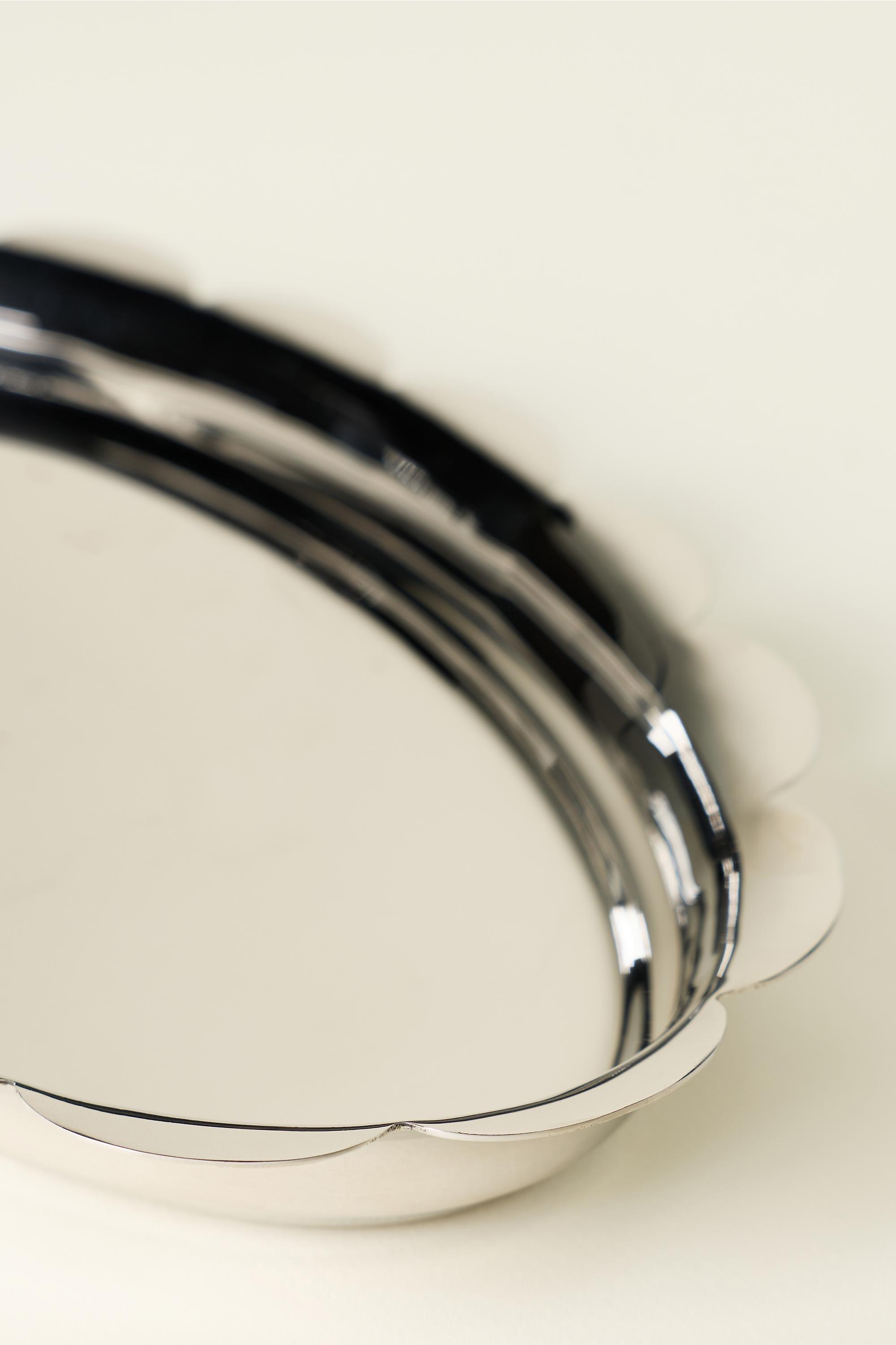 B Georgia Monogram Stoneware Trinket Dish, A501_0007, medium