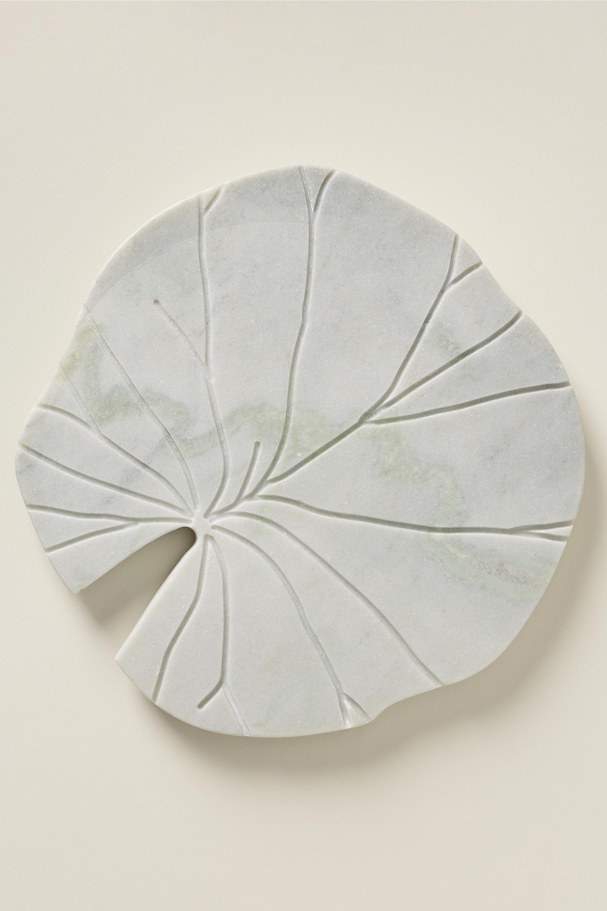 Lily Pad Marble Cheeseboard, Green, A501_0030, medium