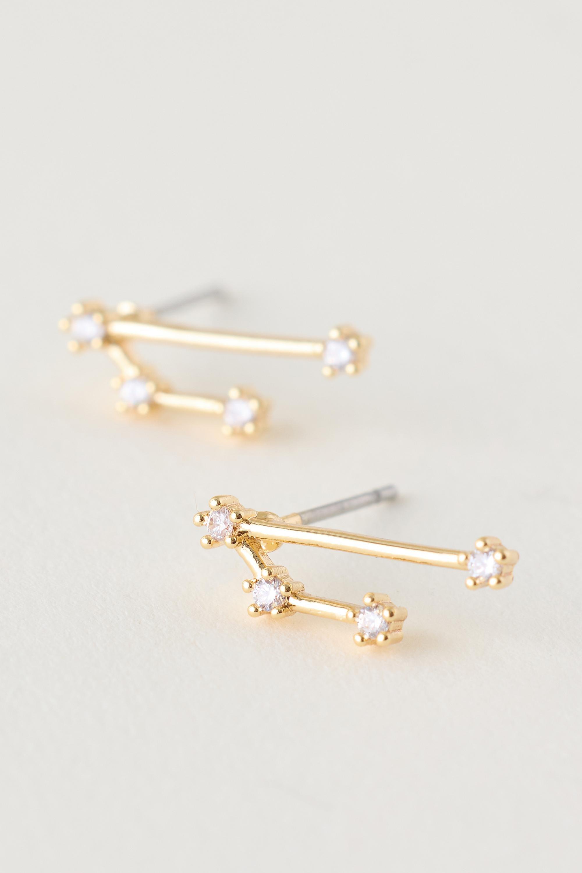 Taurus Assorted Zodiac Earrings, Set Of 4, A501_0802, large image number 1