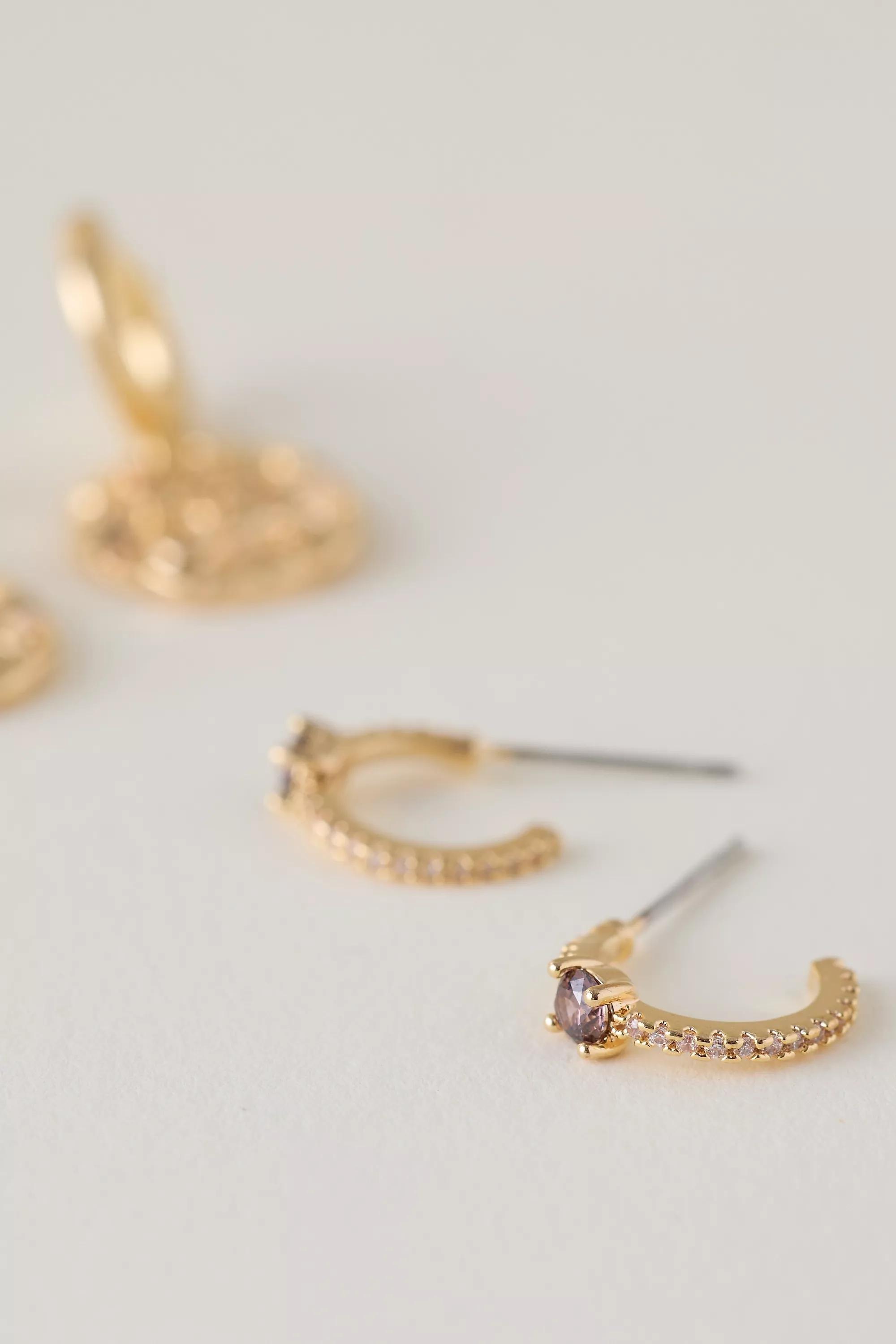 Virgo Assorted Zodiac Earrings, Set Of 4, A501_0806, large image number 3