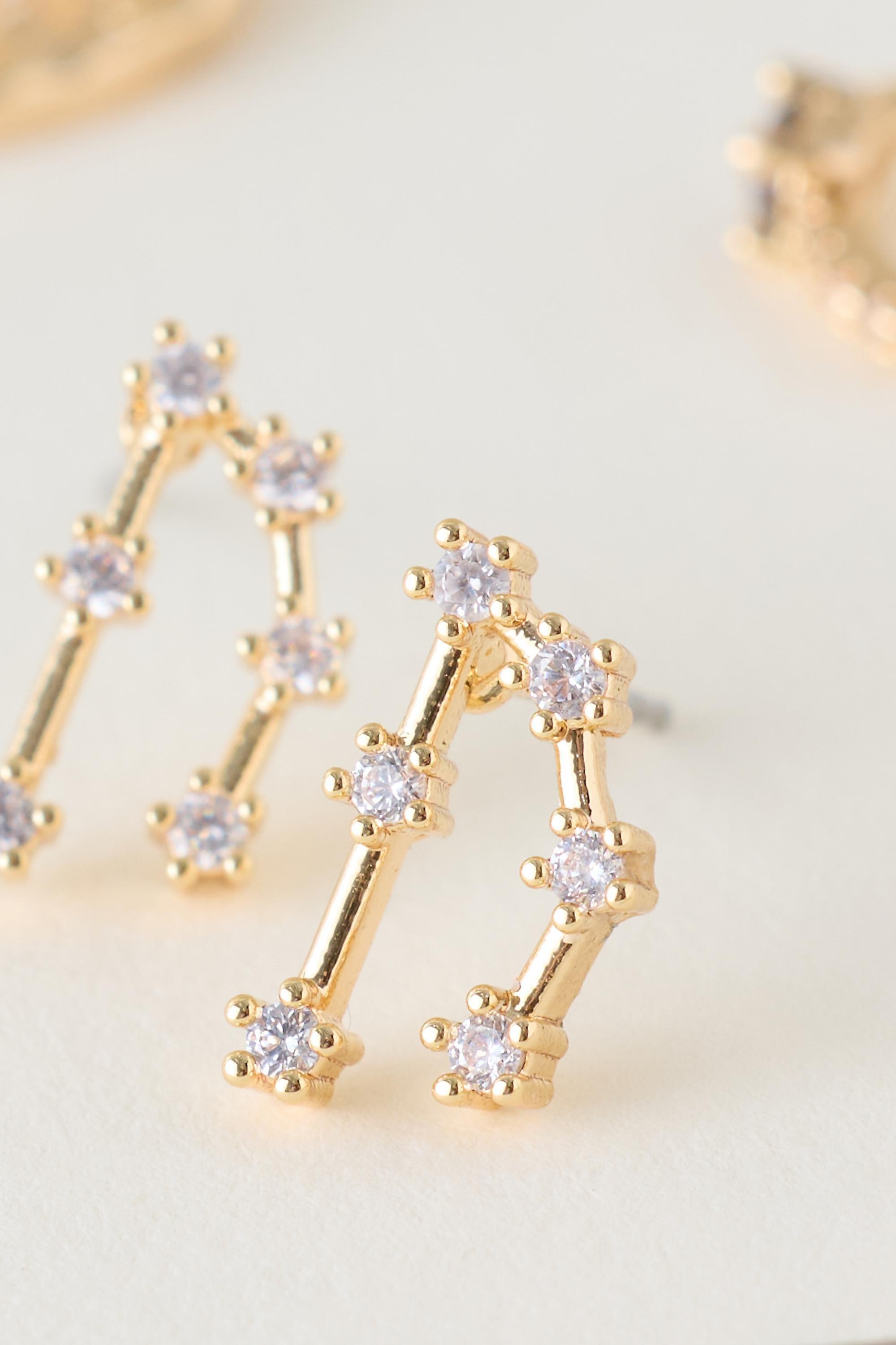 Capricorn Assorted Zodiac Earrings, Set Of 4, A501_0810, large image number 1