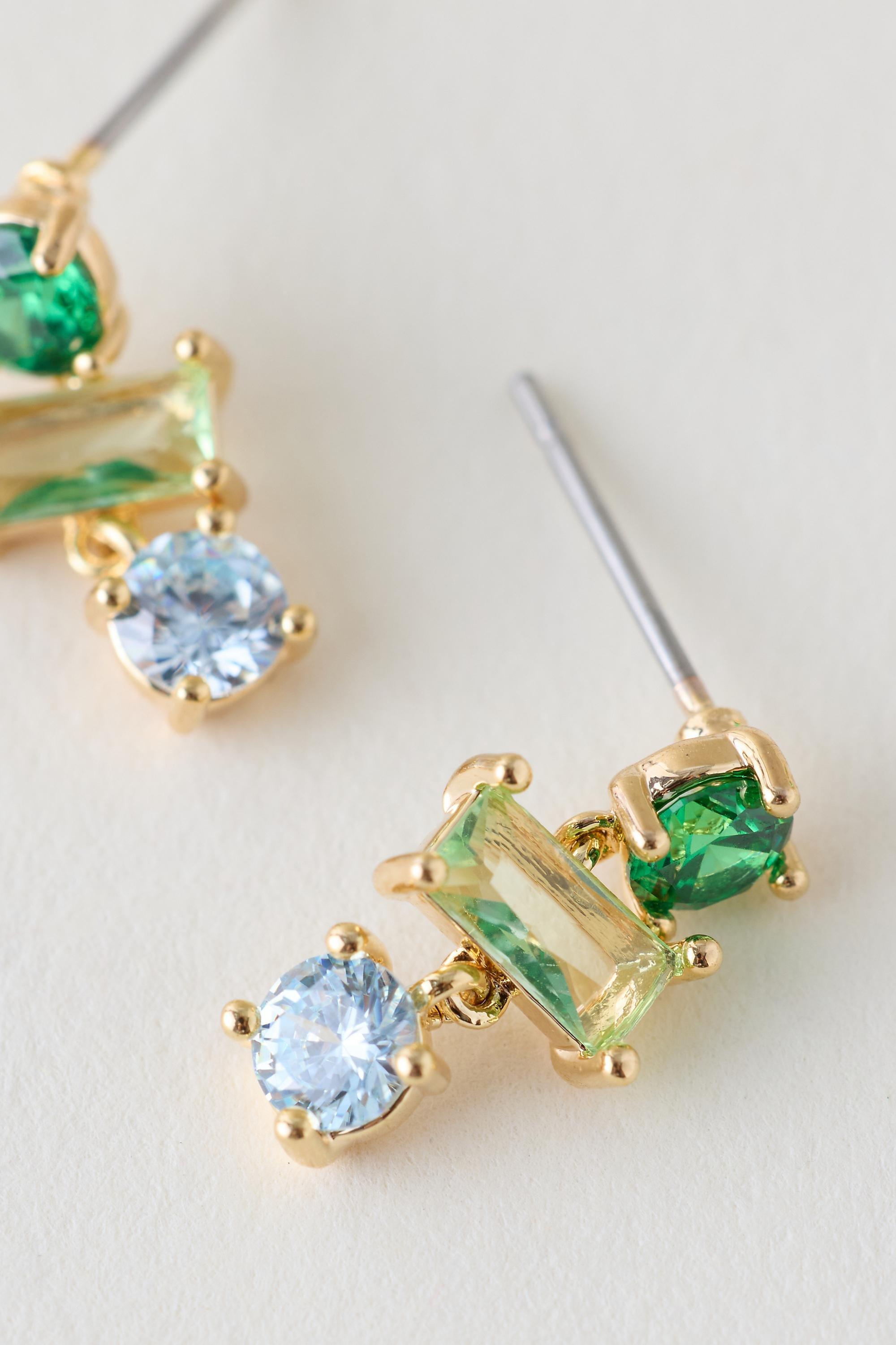 Aquarius Assorted Zodiac Earrings, Set Of 4, A501_0811, large image number 4