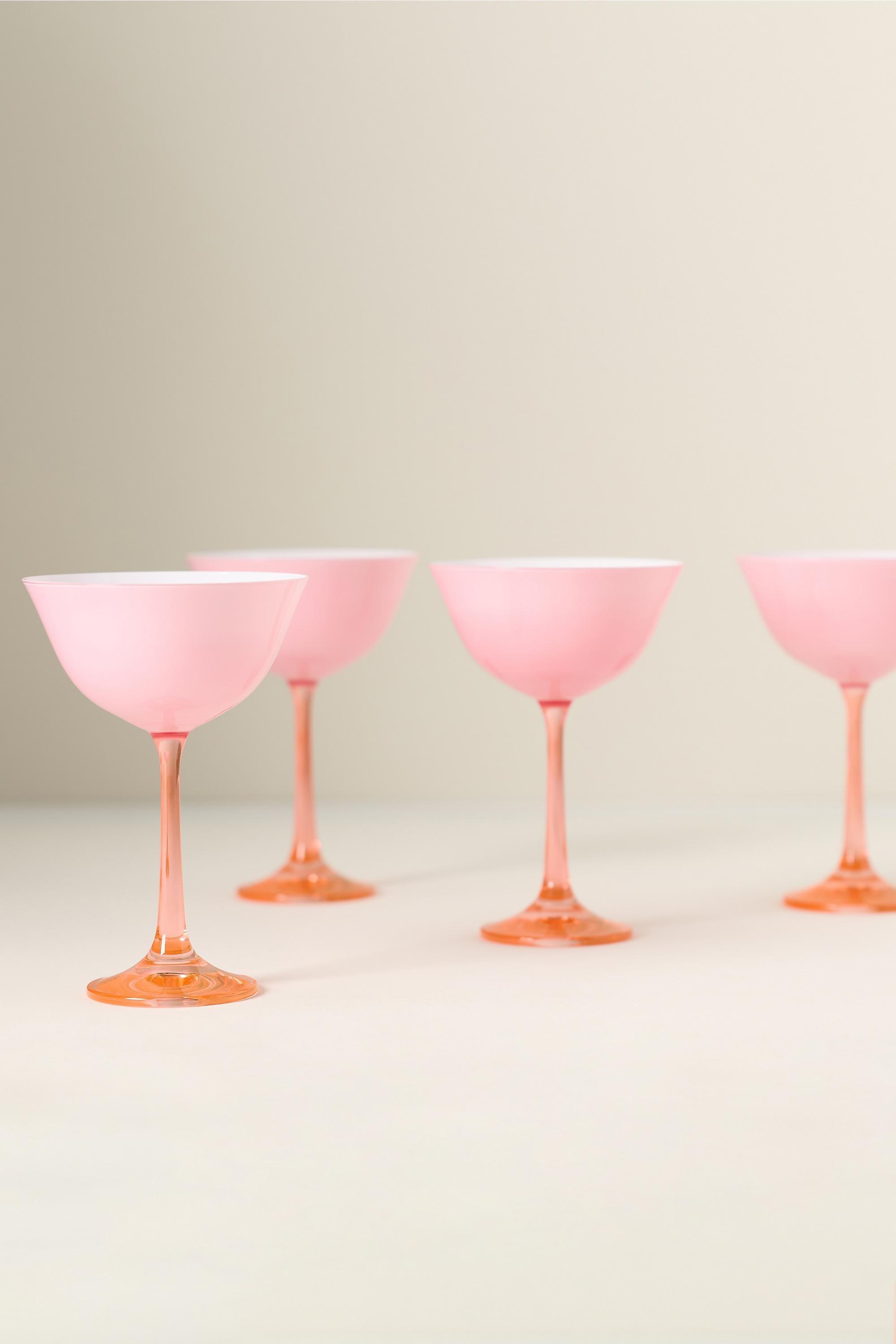 Pela Coupe Glass, Pink, A501_0066, large image number 2