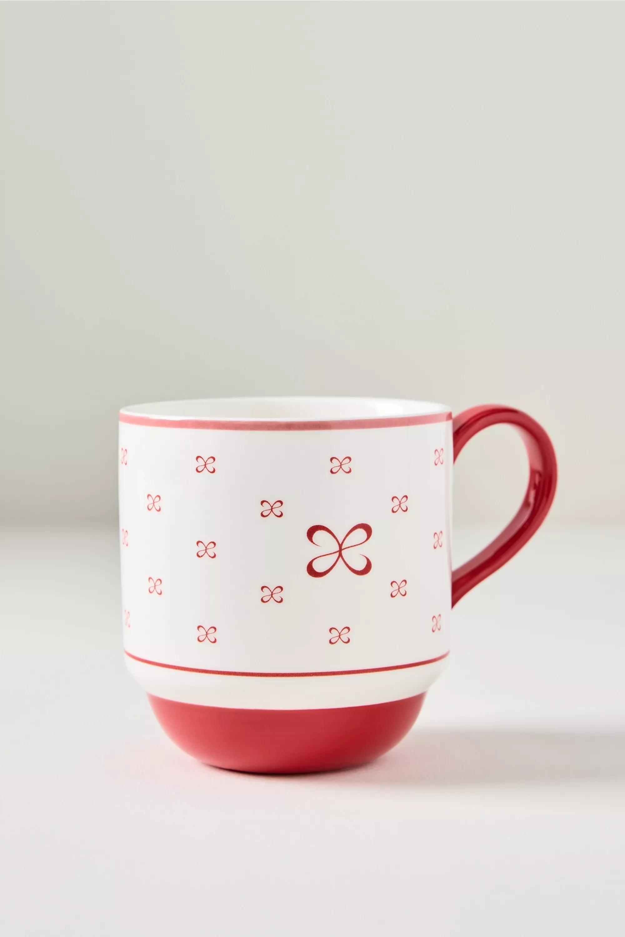 By Maeve Stoneware Mug, Pink, A501_0066, large image number 1