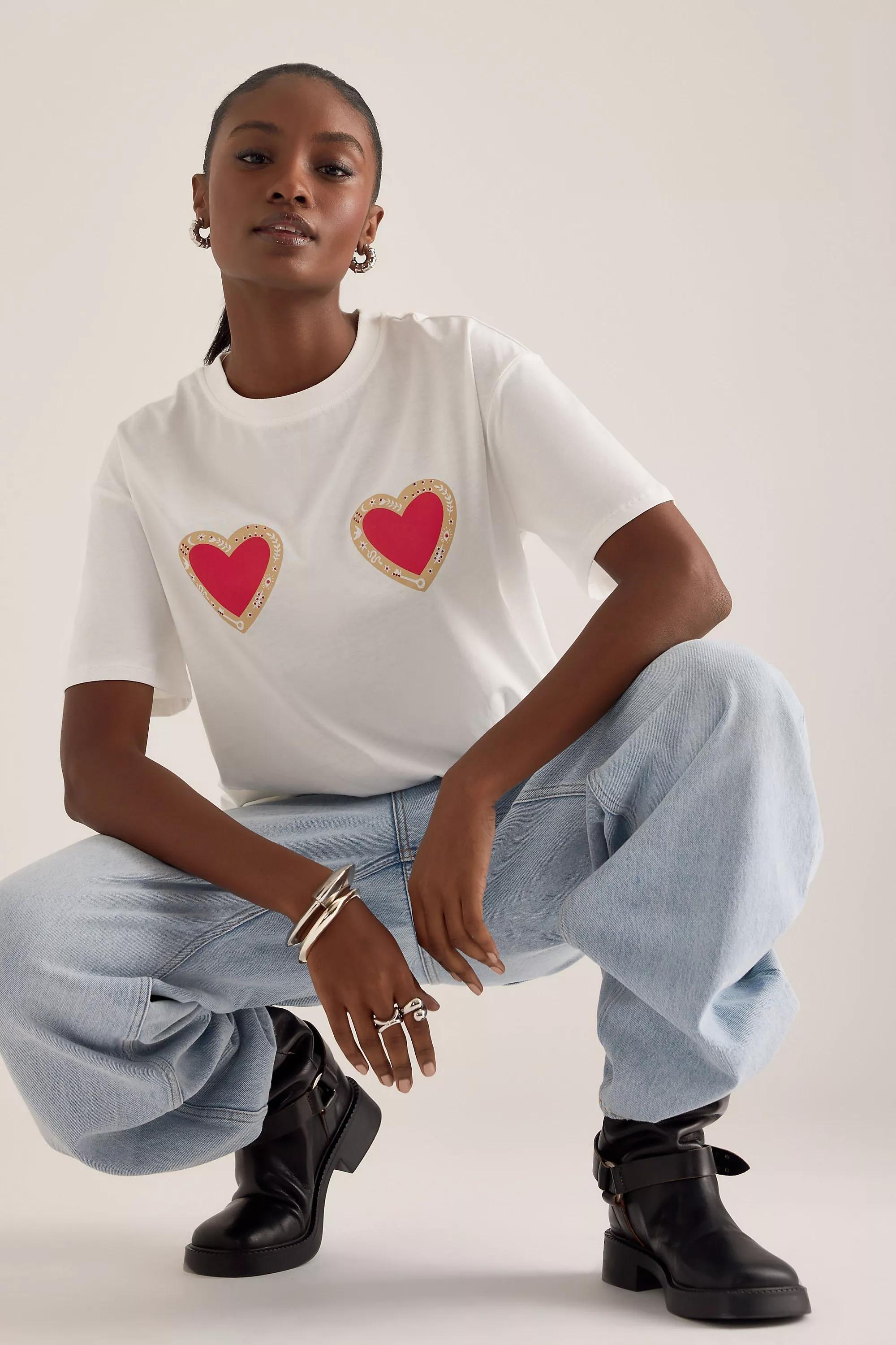 Never Fully Dressed Detailed T-Shirt, White, A501_0010, large image number 3