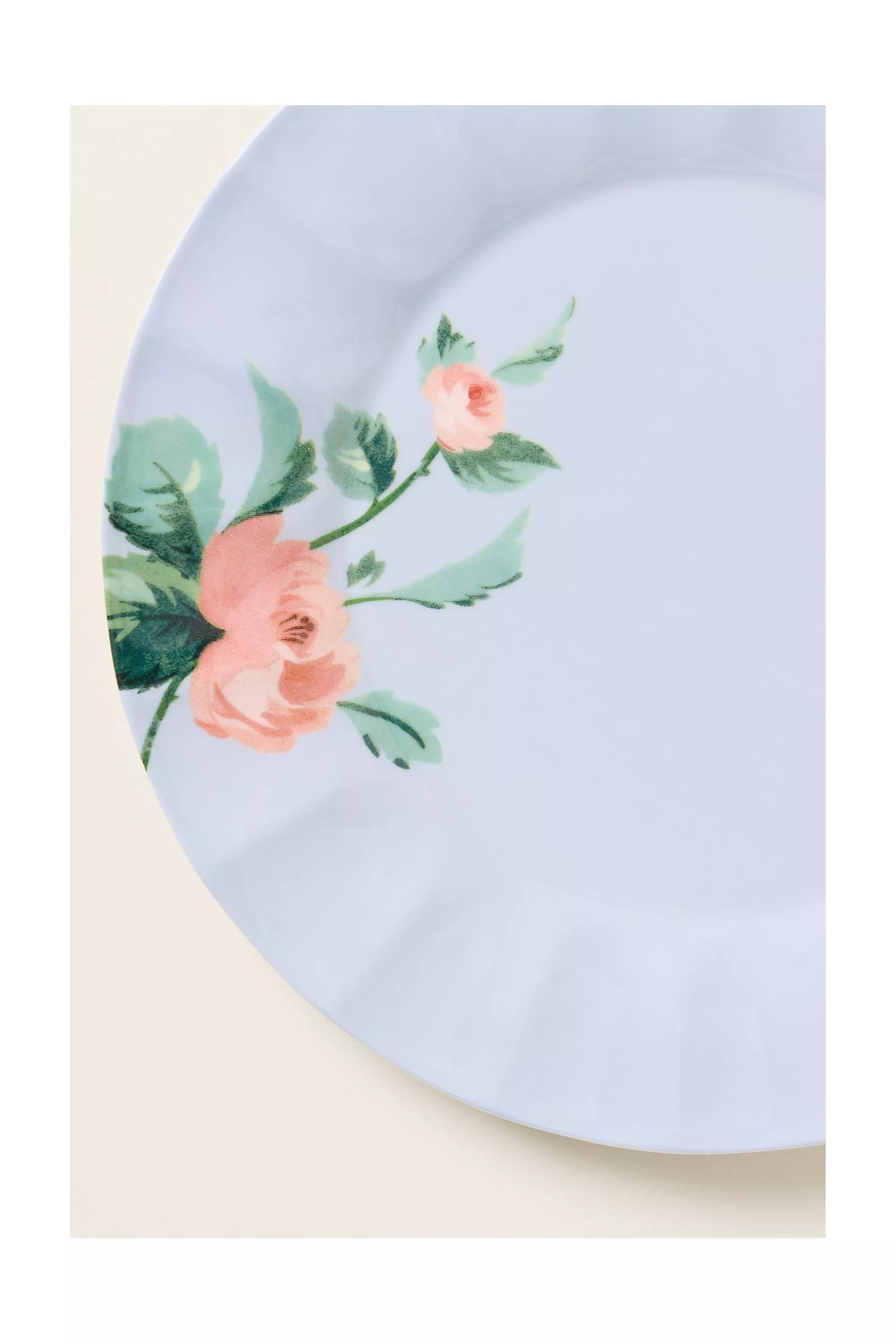 By Maeve Chintzware Stoneware Dessert Plate, Blue, A501_0040, large image number 4