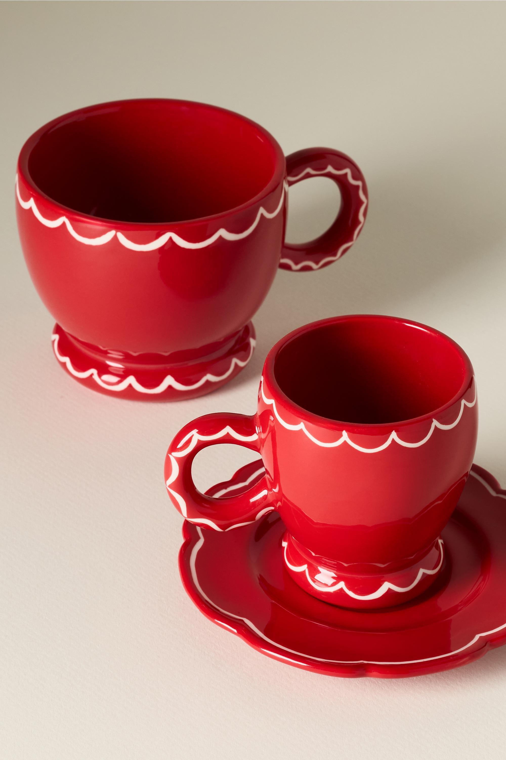 Camille Stoneware Mug White, A501_0060, large image number 2