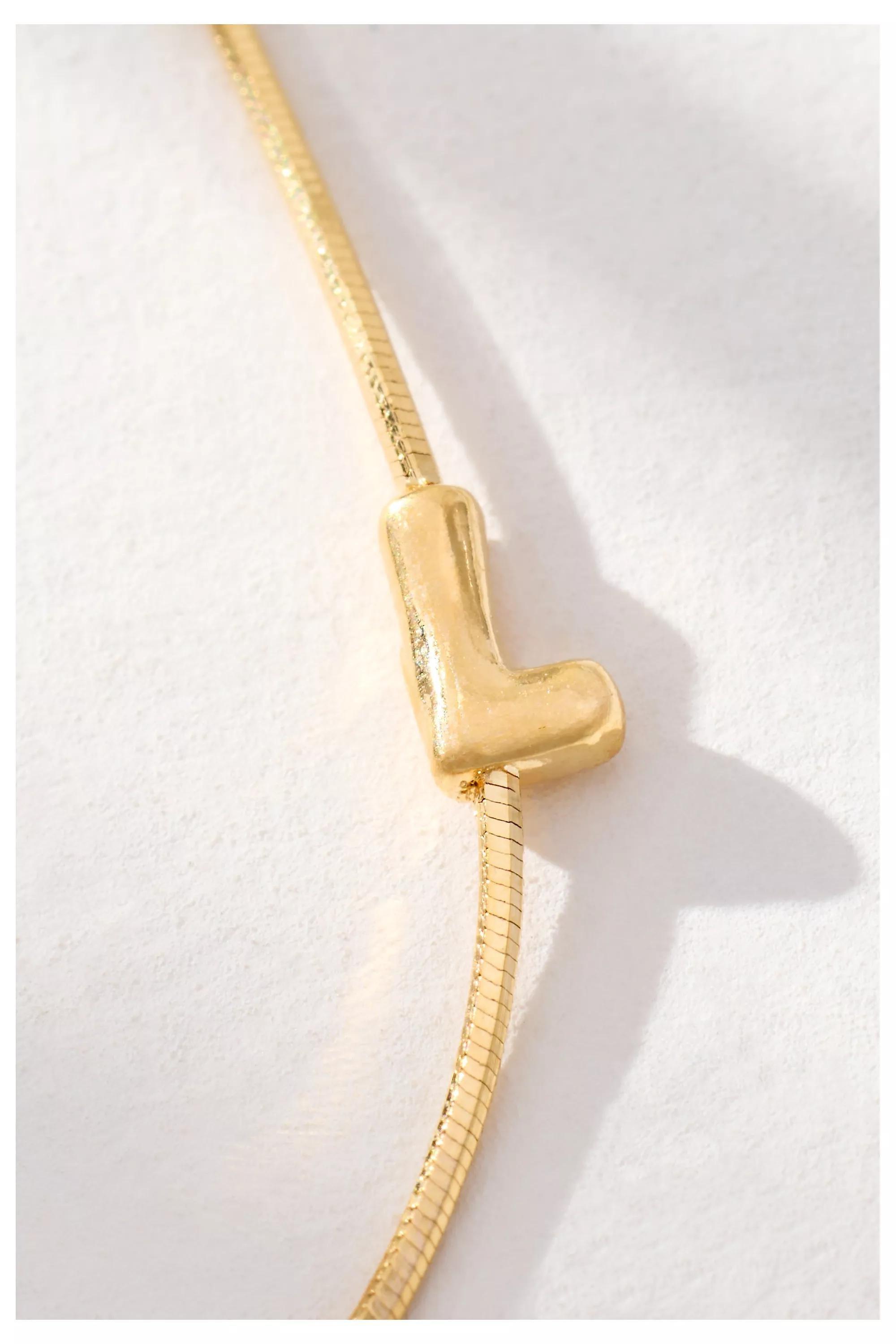 L Barely There Bubble Monogram Necklace, A501_0912, medium