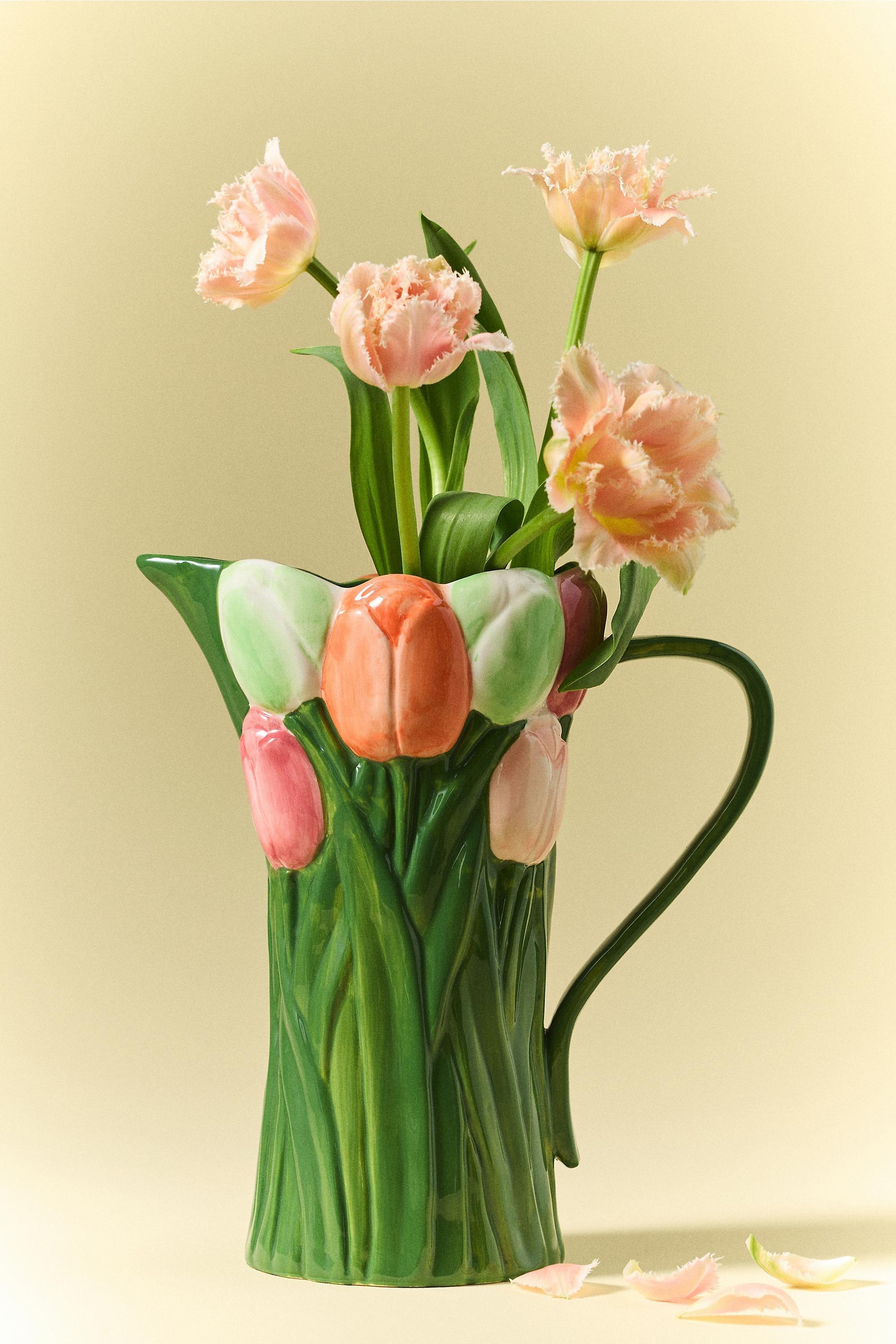 Louise Stoneware Jug, Multiclour, A501_0532, large image number 0