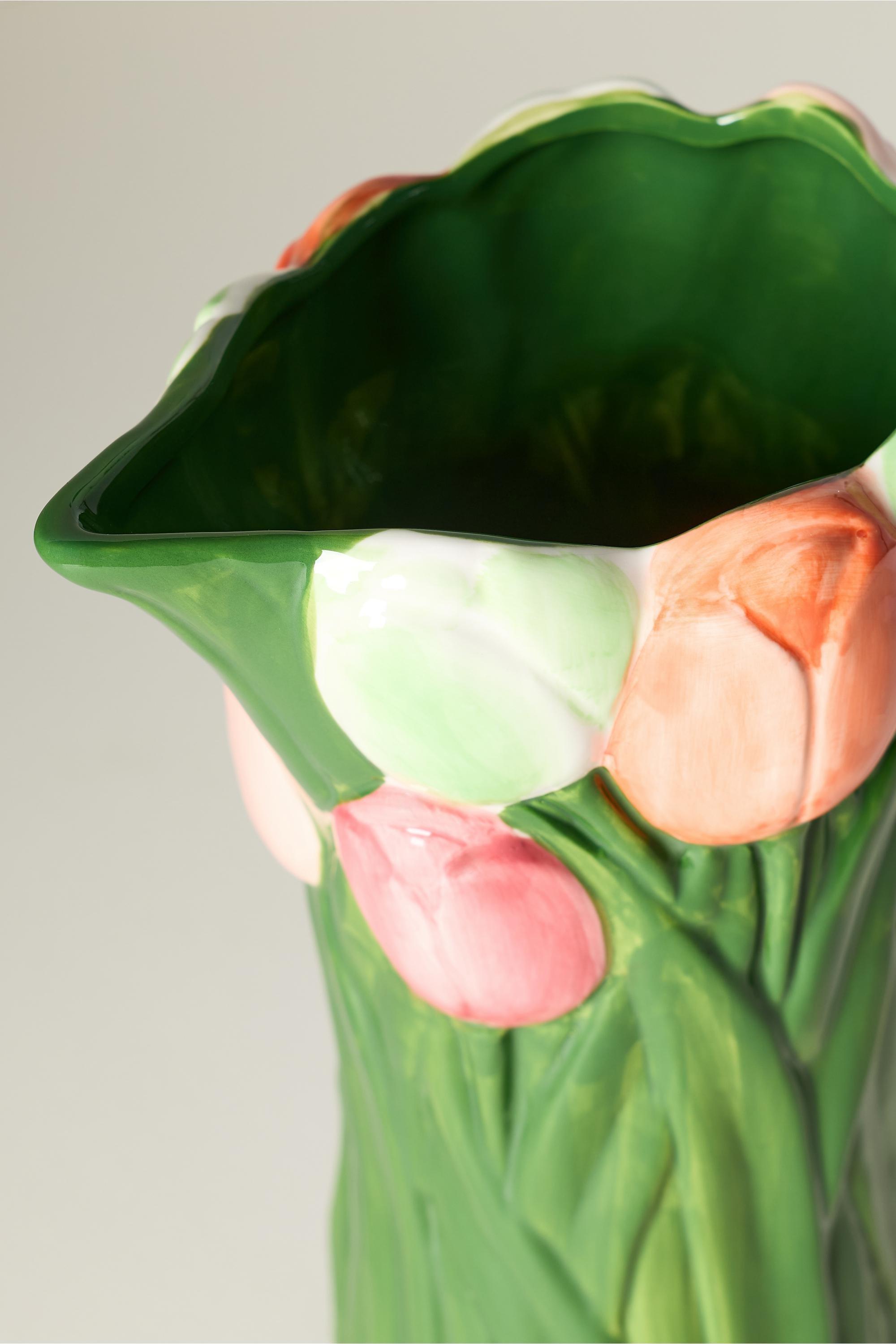 Louise Stoneware Jug, Multiclour, A501_0532, large image number 2