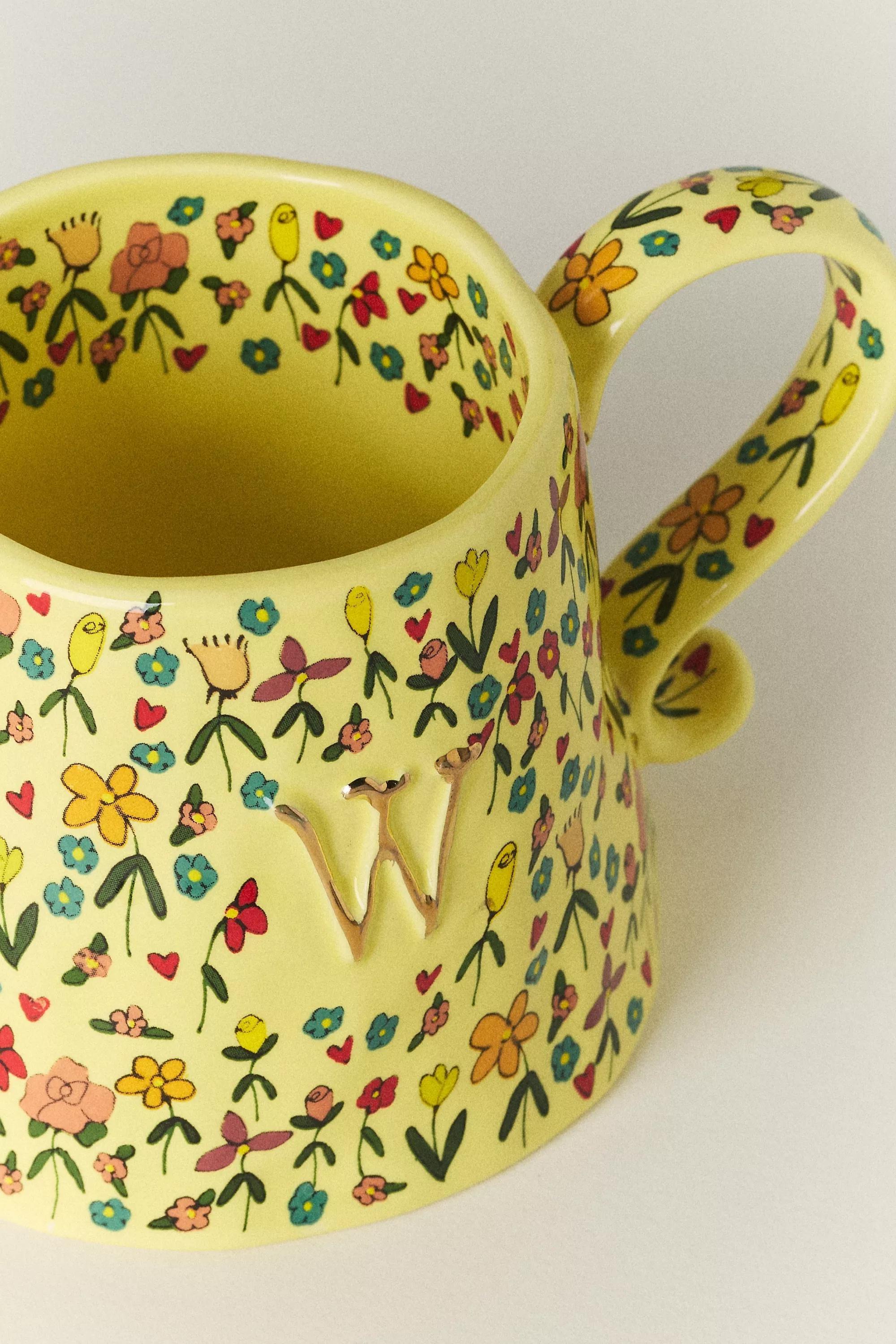 W The Mud Fairy Stoneware Monogram Mug, A501_0923, medium