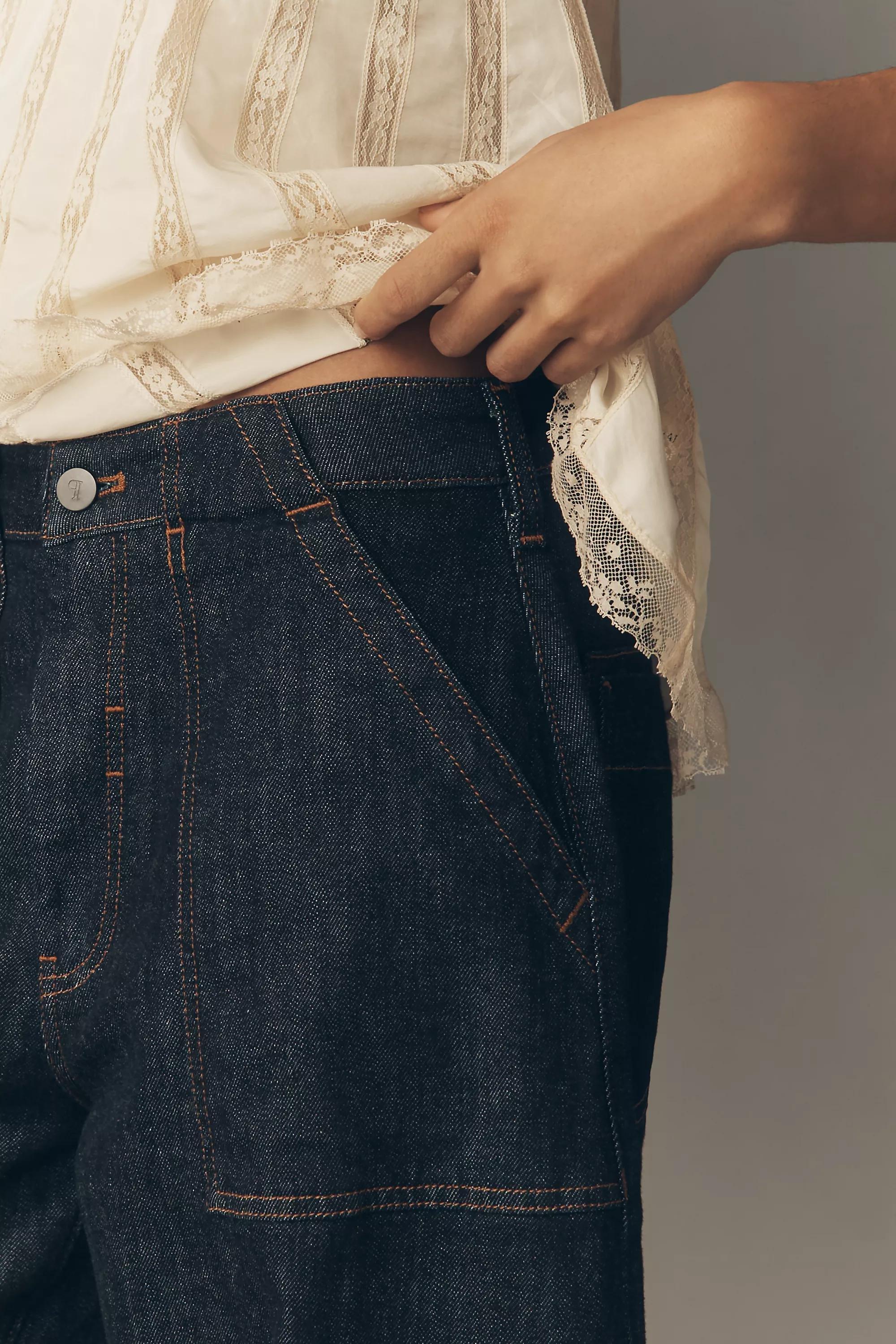 The Kayden Carpenter Barrel Jeans By Pilcro, Navy, A501_0091, large image number 4