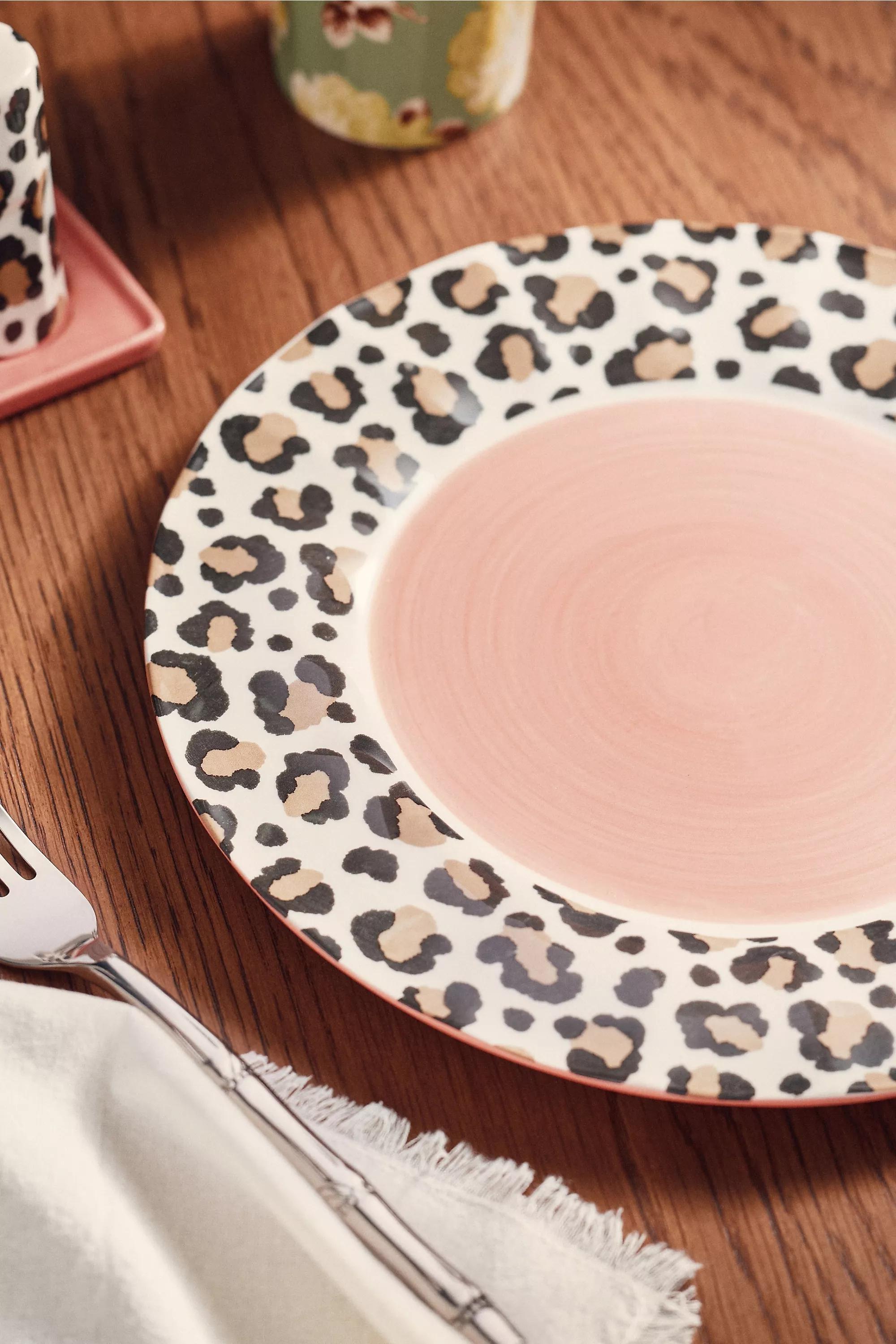Leopard Chintzware Leopard Stoneware Dinner Plate, A501_0292, large image number 3