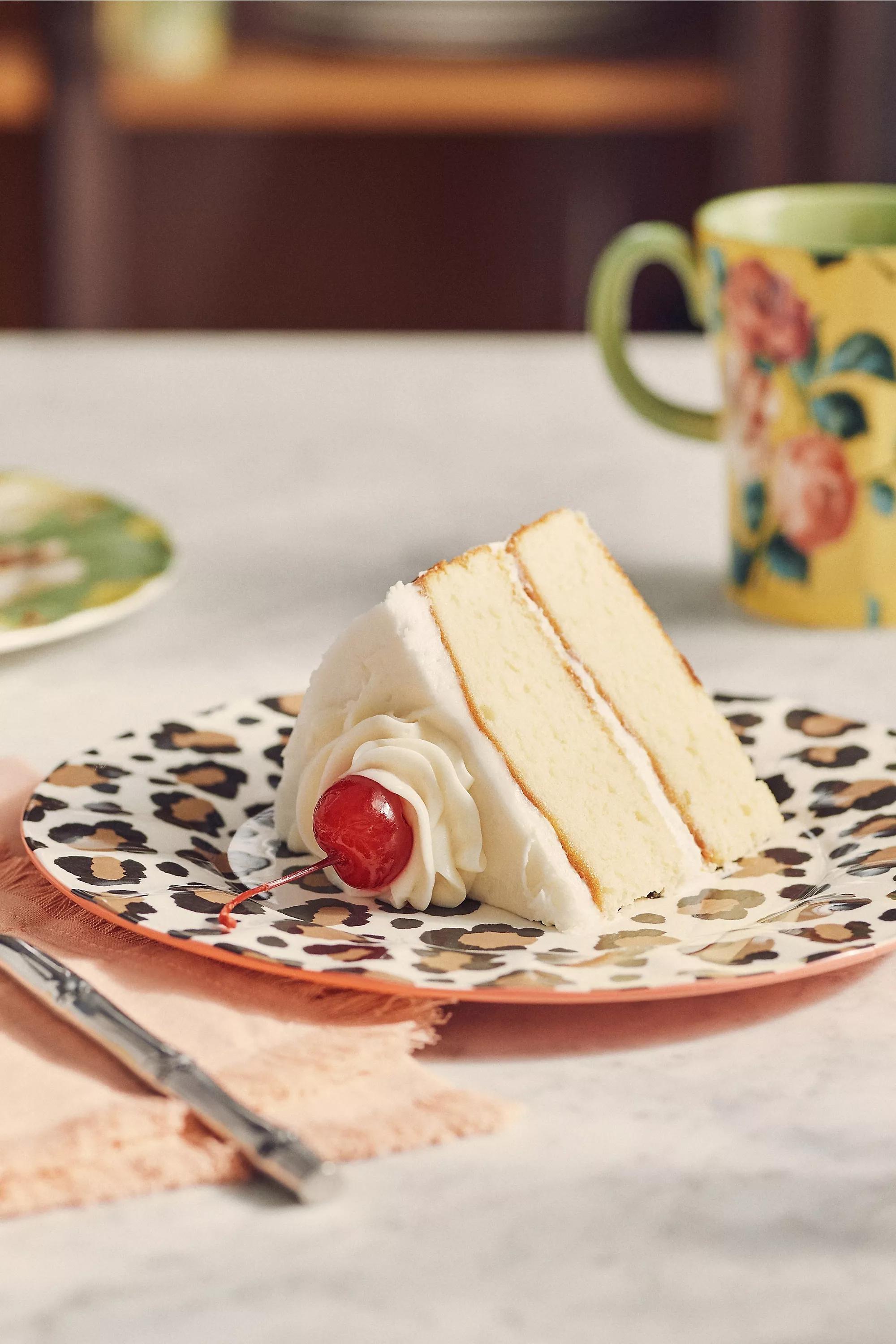 Leopard Chintzware Leopard Stoneware Dessert Plate, A501_0292, large image number 3